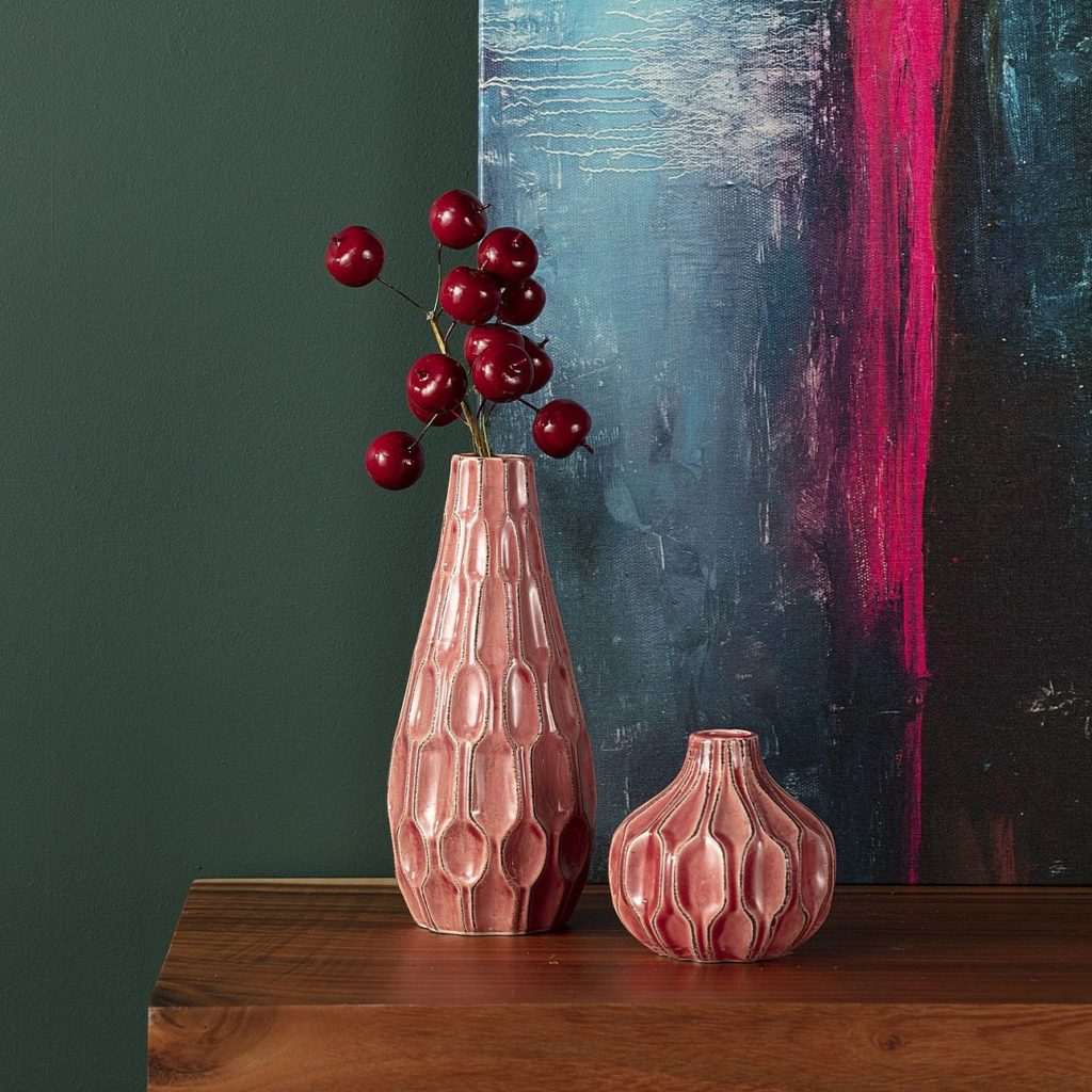 Wazony w modnym kolorze 2020 – Coral Pink