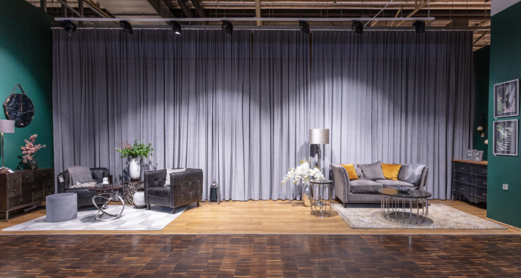 Wnętrze showroomu Warszawa Domoteka