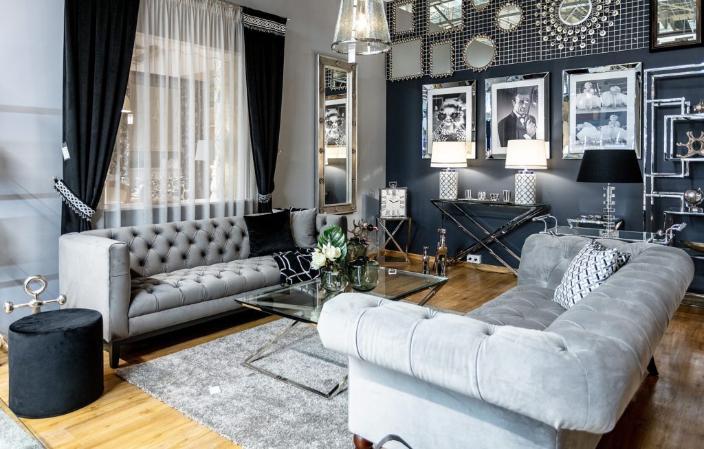 Wnętrze showroomu Warszawa Domoteka