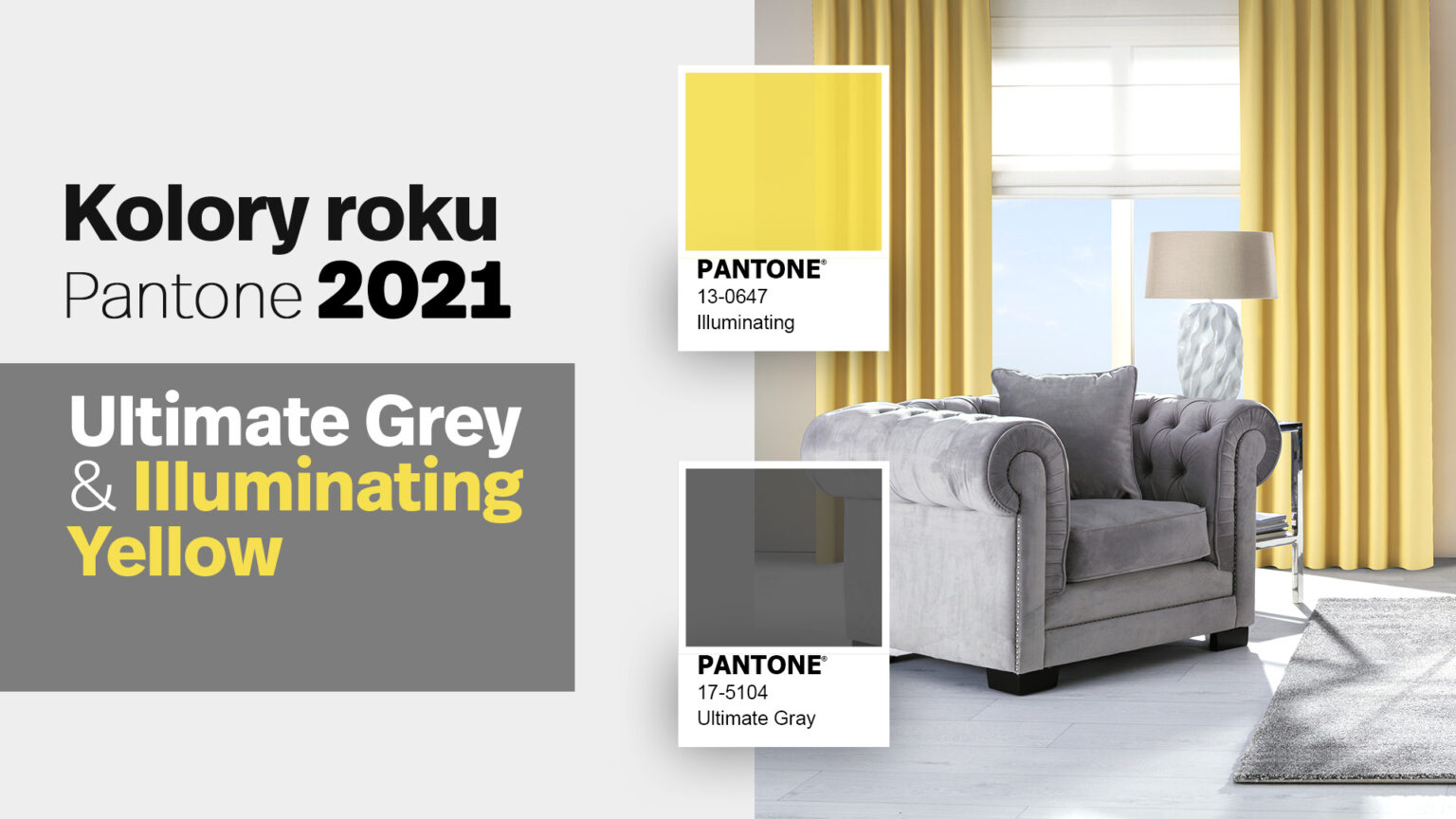 Kolor roku 2021 – zobacz, jak zastosować we wnętrzu połączenie szarego ...