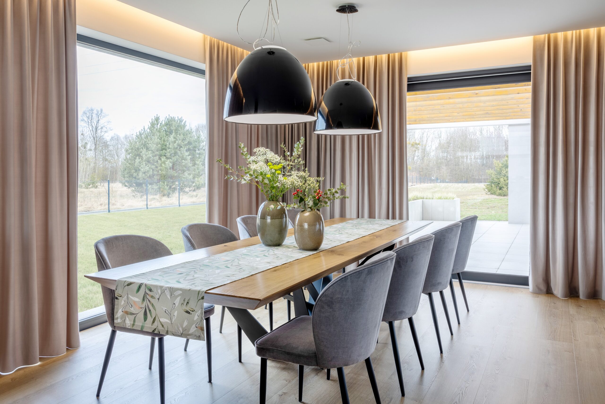 Styl new nordic w nowoczesnej jadalni | Dekoria Trendy wnętrzarskie – new nordic w jadalni