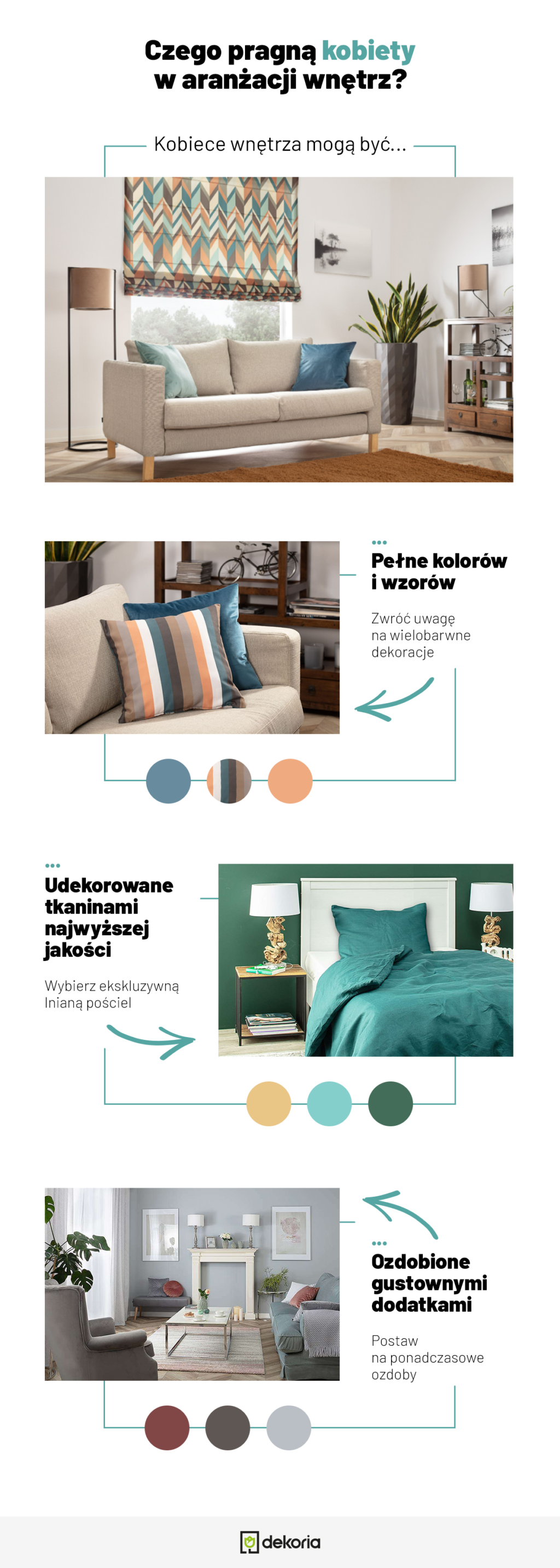 Czego pragną kobiety w aranżacji wnętrz?