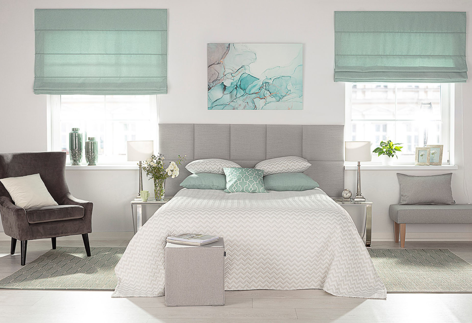 Elegant Pastel & Chevron