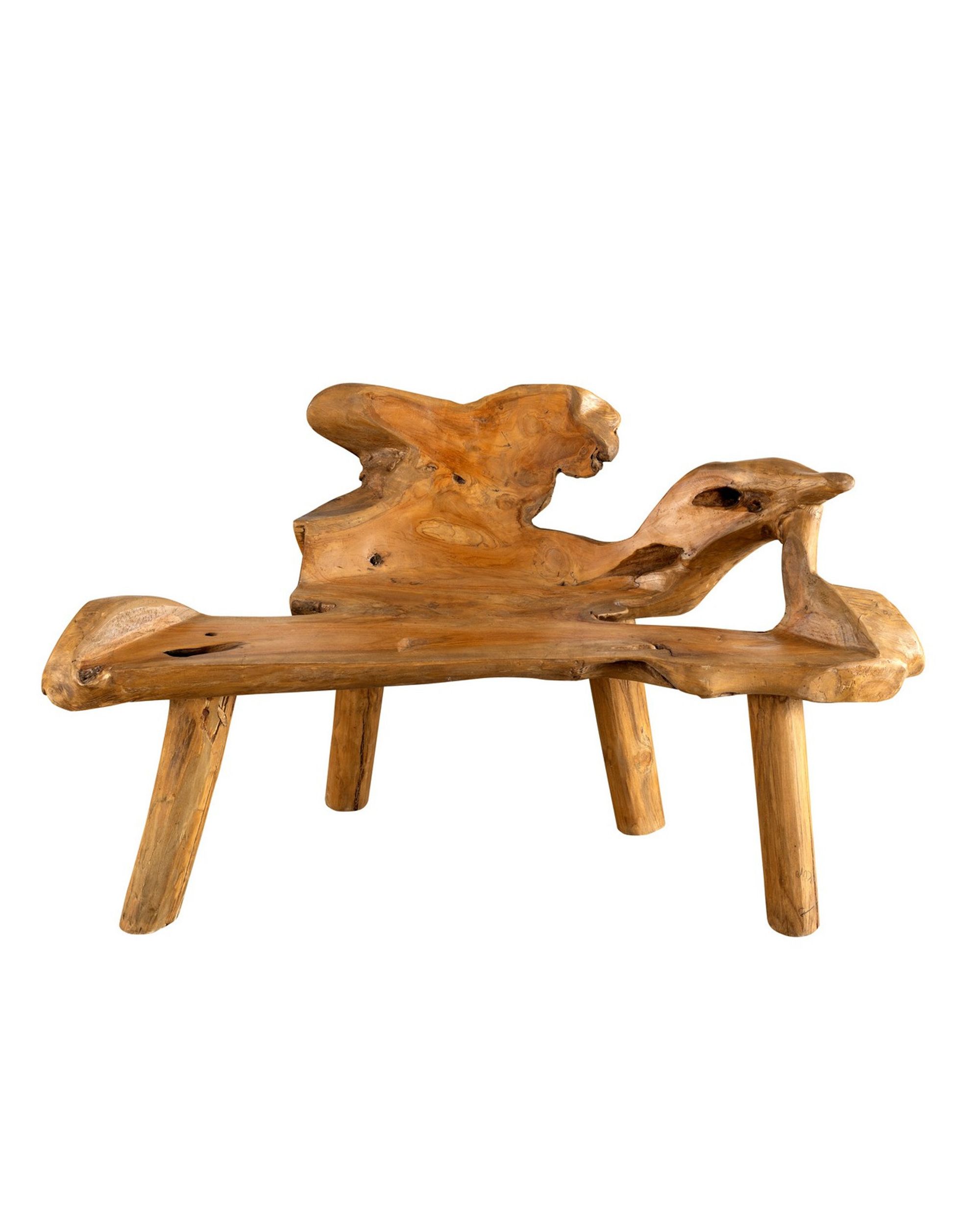 Ławka korzeń Oir 100x45x65cm (hover)