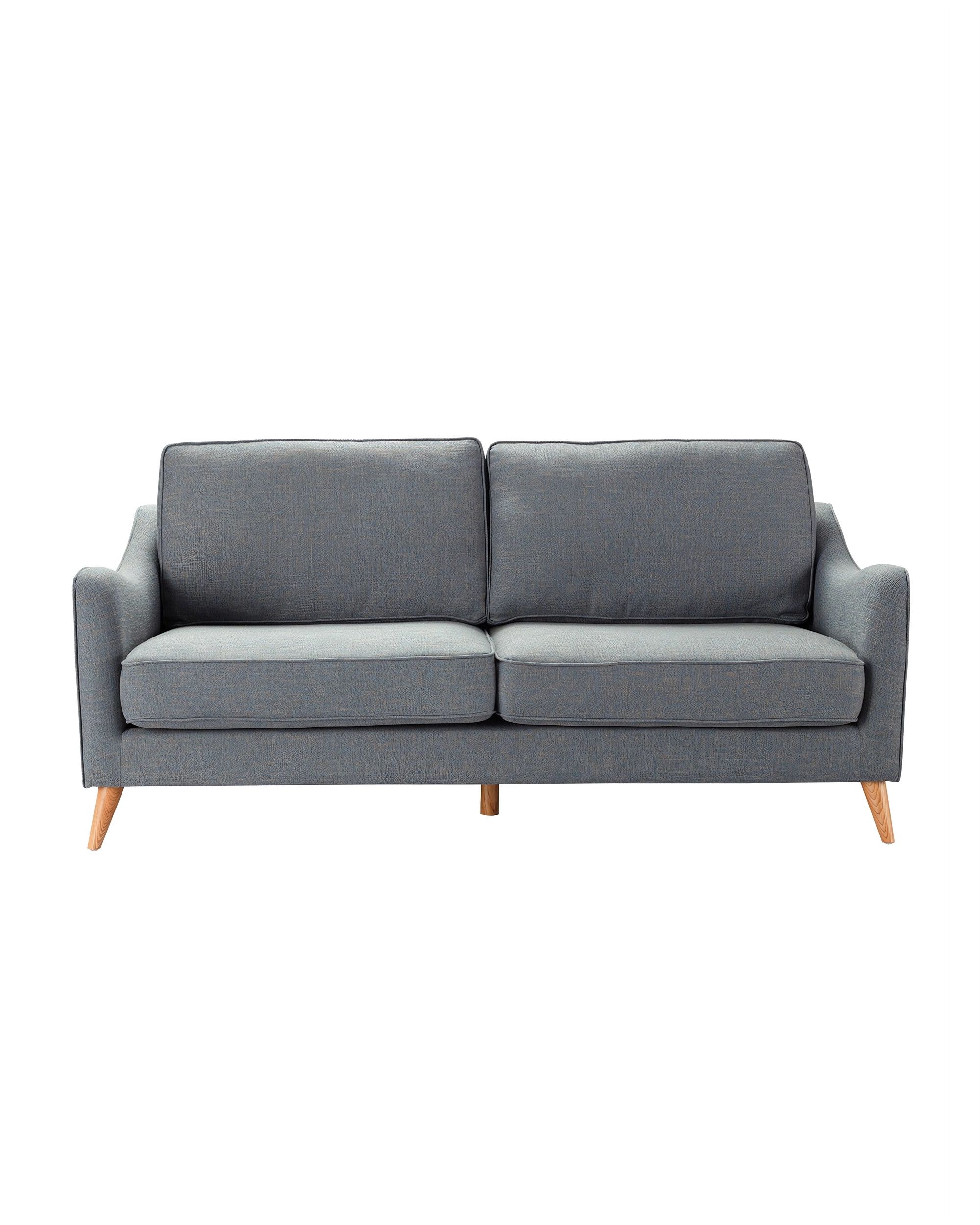 Sofa Venuste denim blue/brown 3-os. (hover)