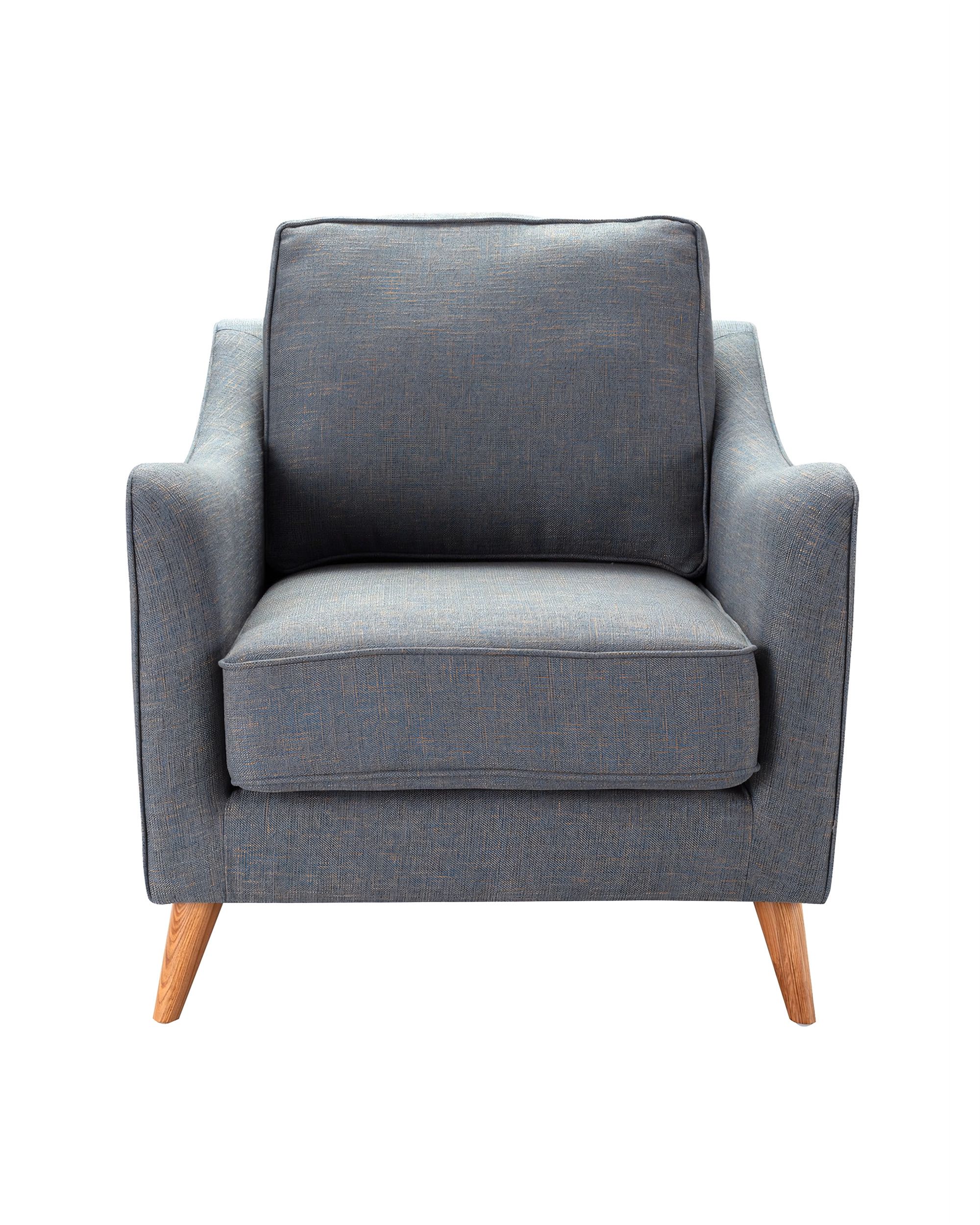 Fotel Venuste denim blue/brown (hover)