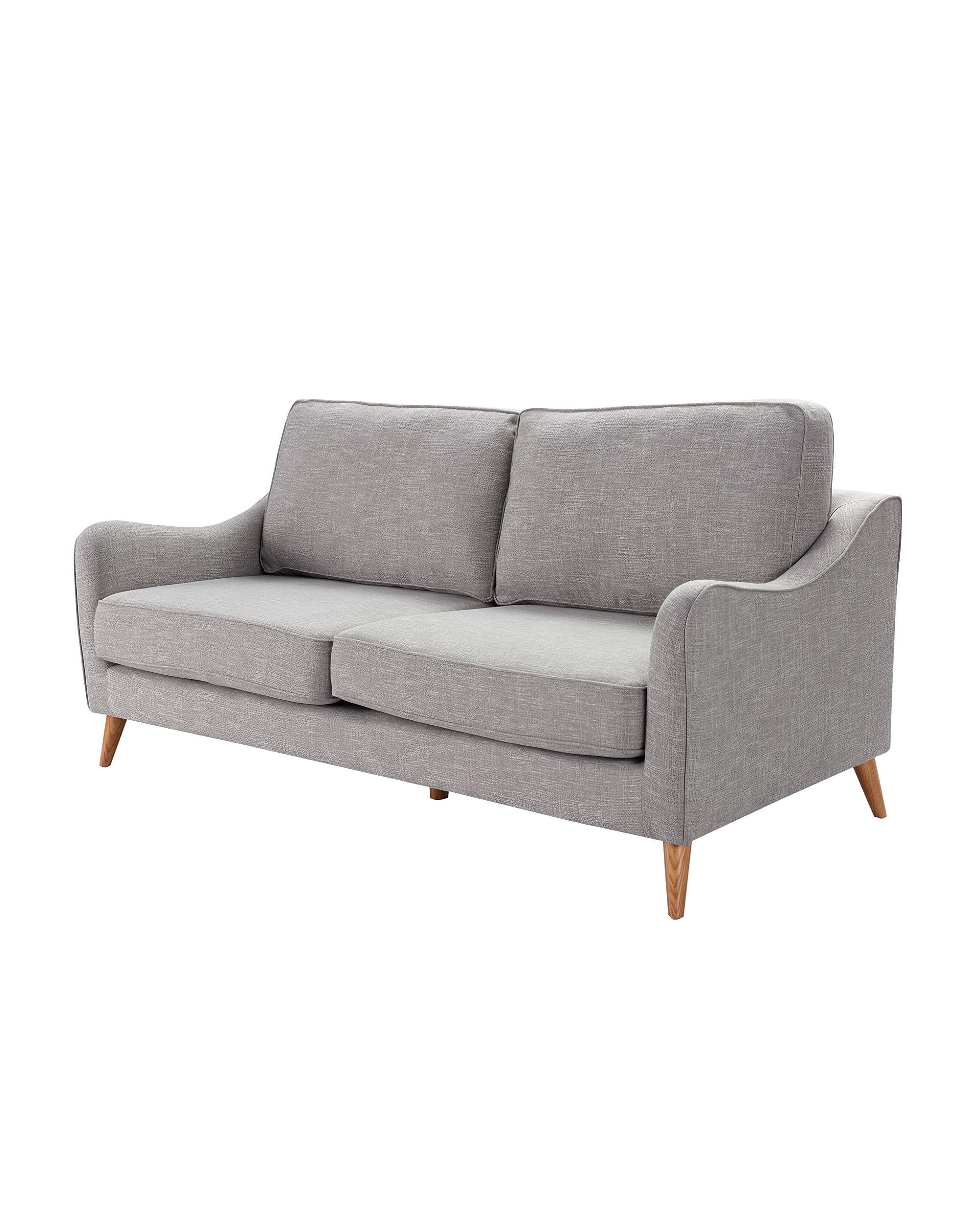 Sofa Venuste grey linen 3-os.
