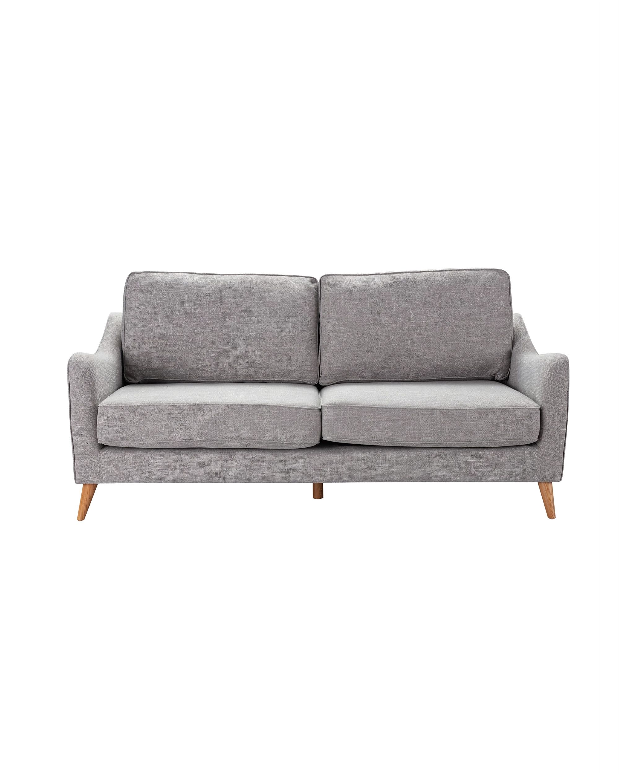 Sofa Venuste grey linen 3-os. (hover)