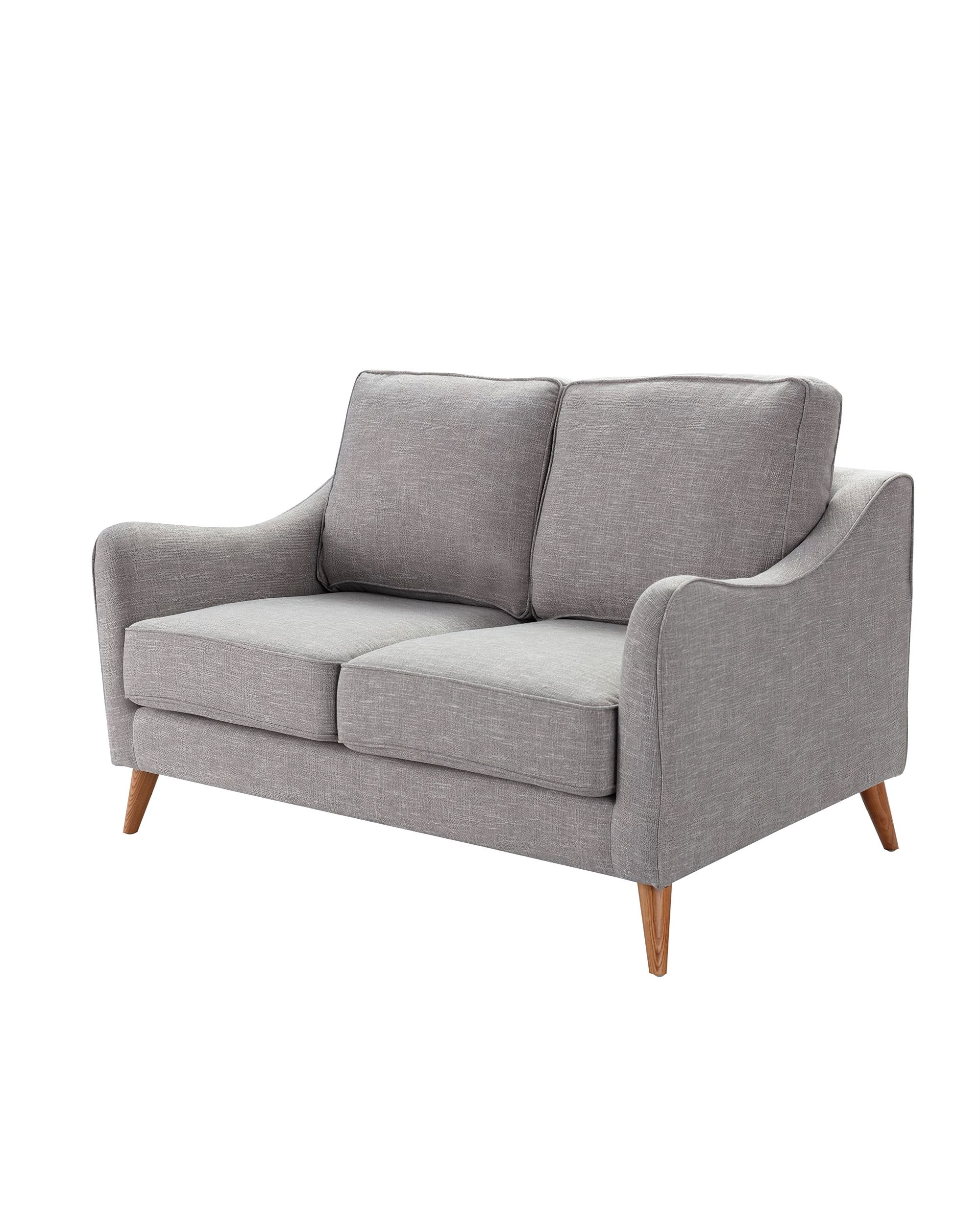 Sofa Venuste grey linen 2-os.