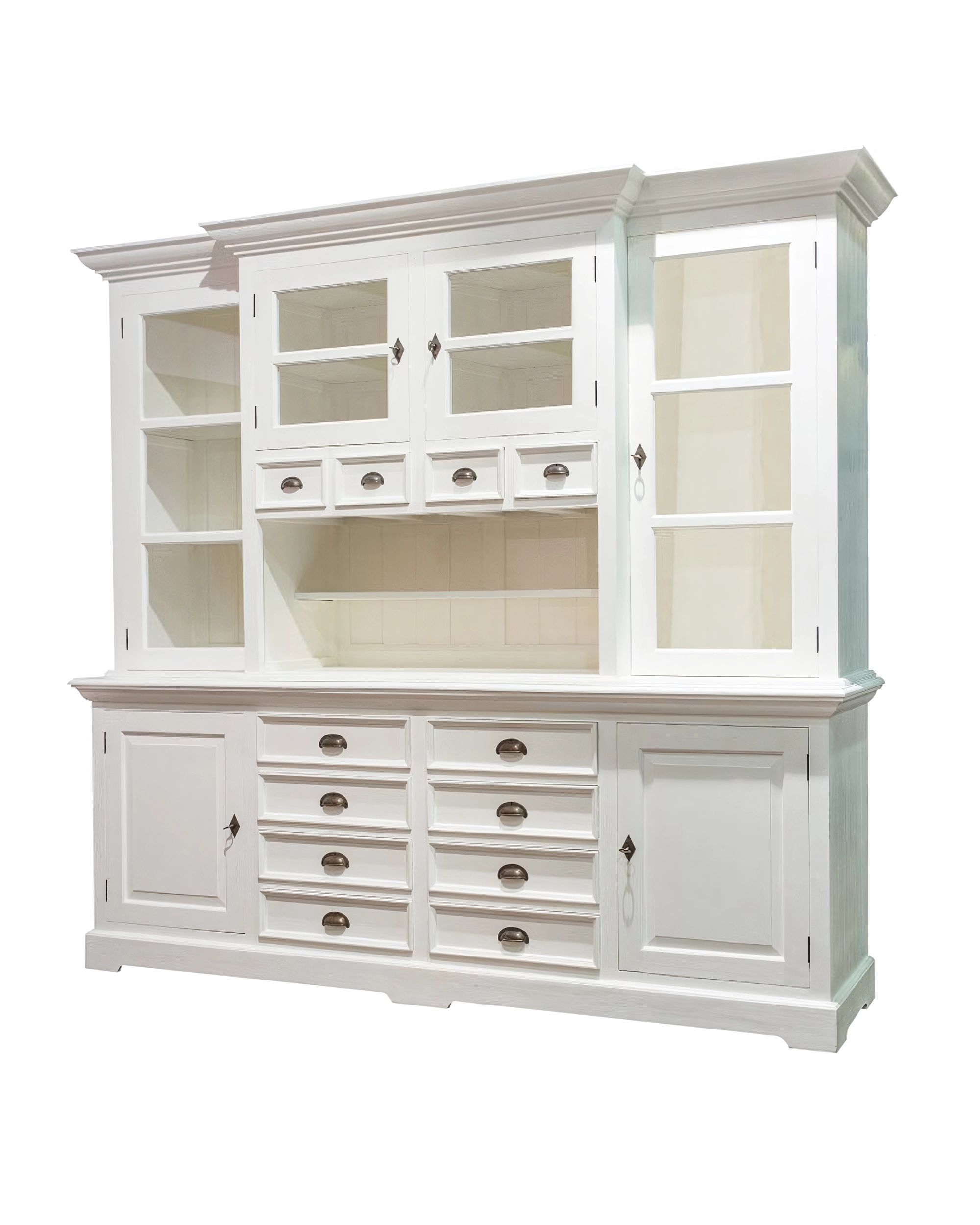 Kredens Brighton 225x45x220cm white (hover)
