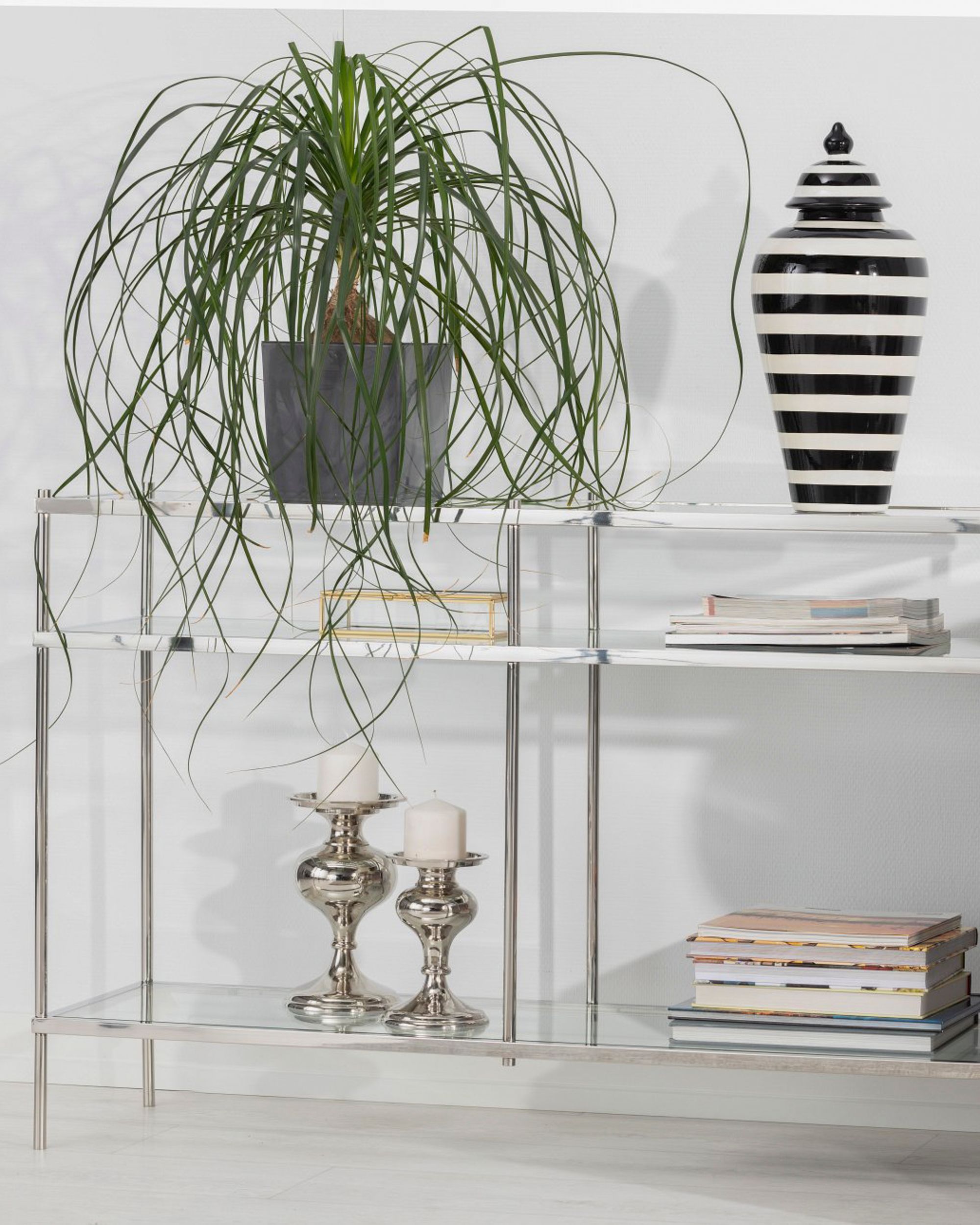 Konsola Pure silver 120x40x80cm (hover)