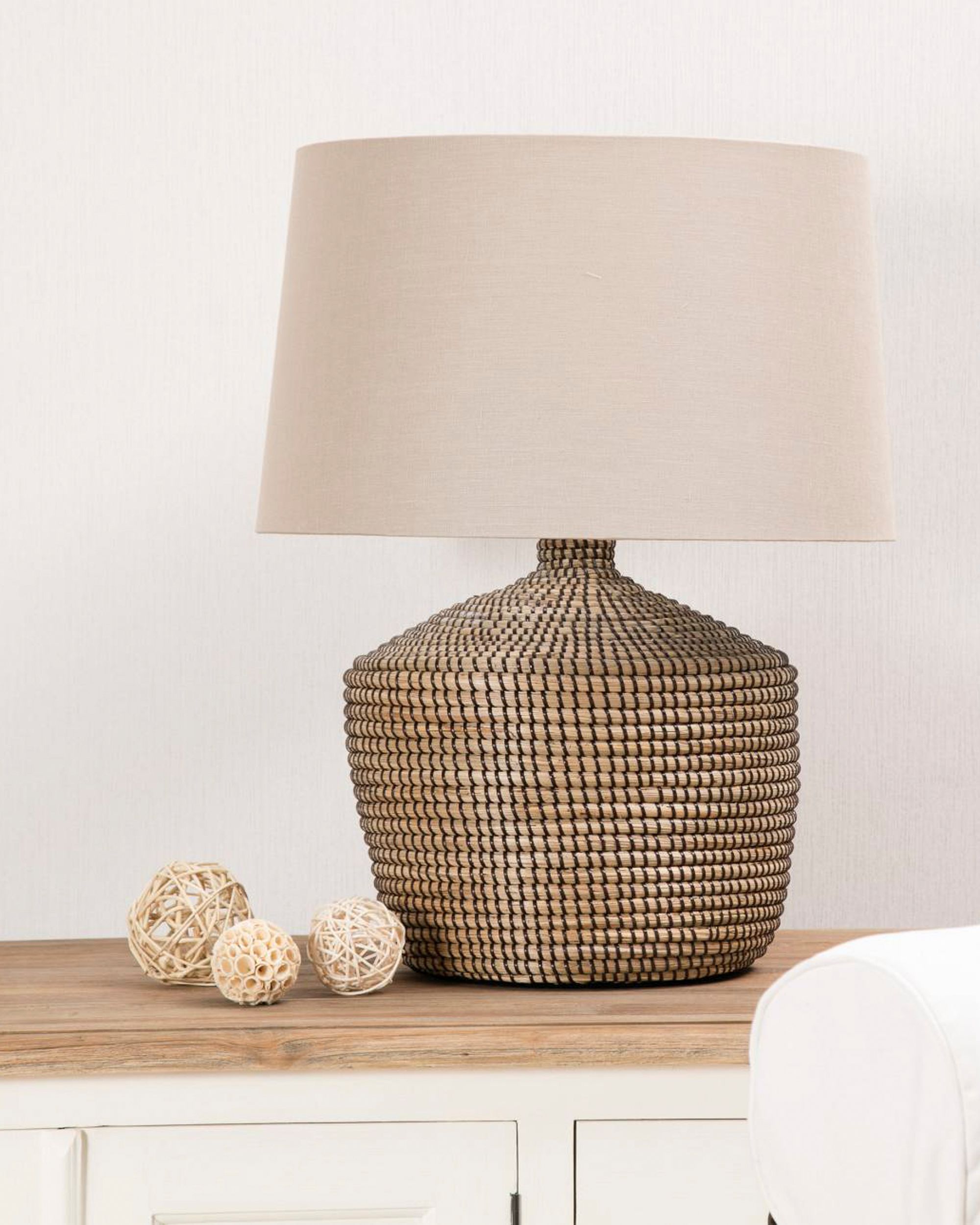 Lampa stołowa Coastal Brown wys. 62 cm (hover)