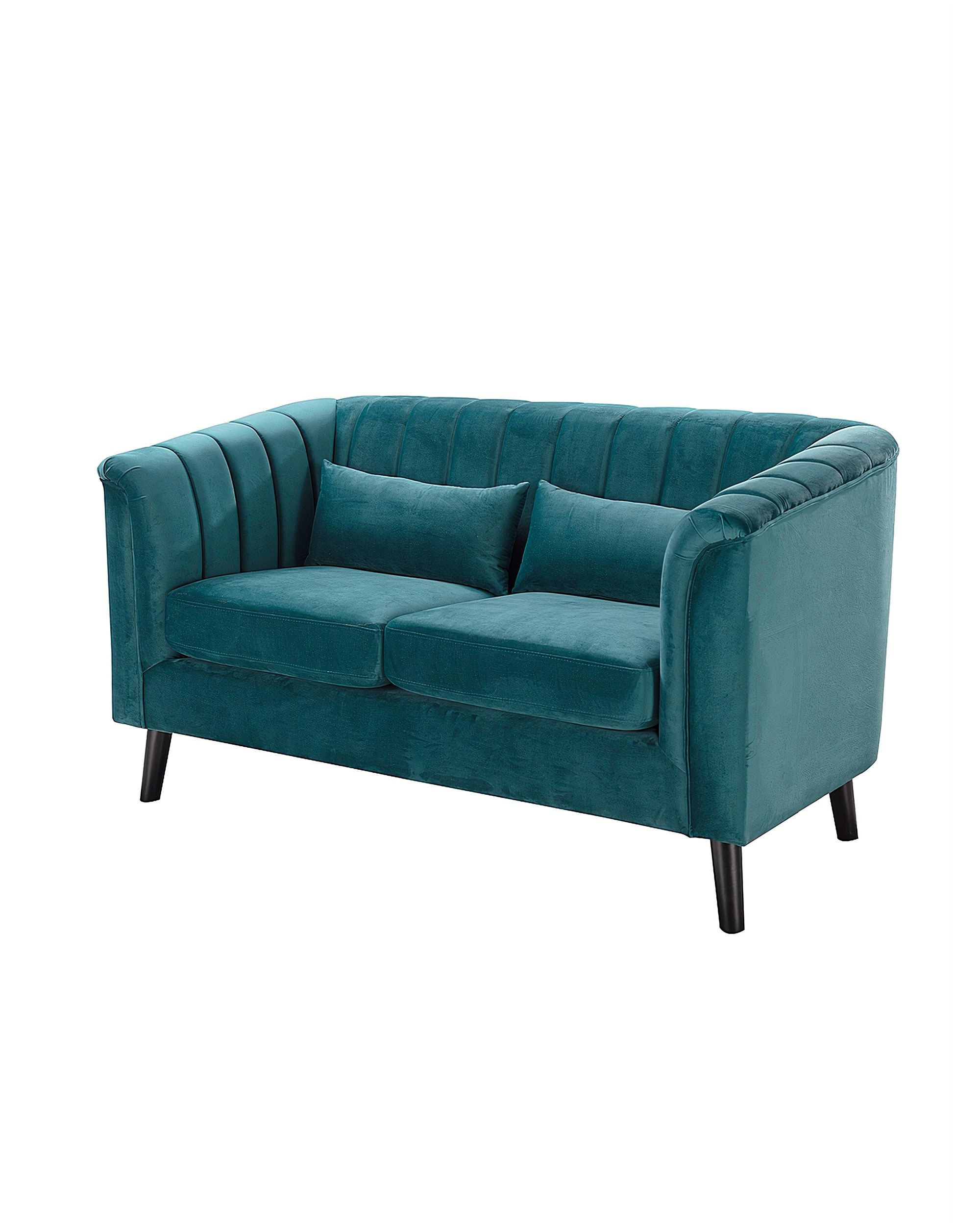 Sofa Meriva Velvet teal 2-os.