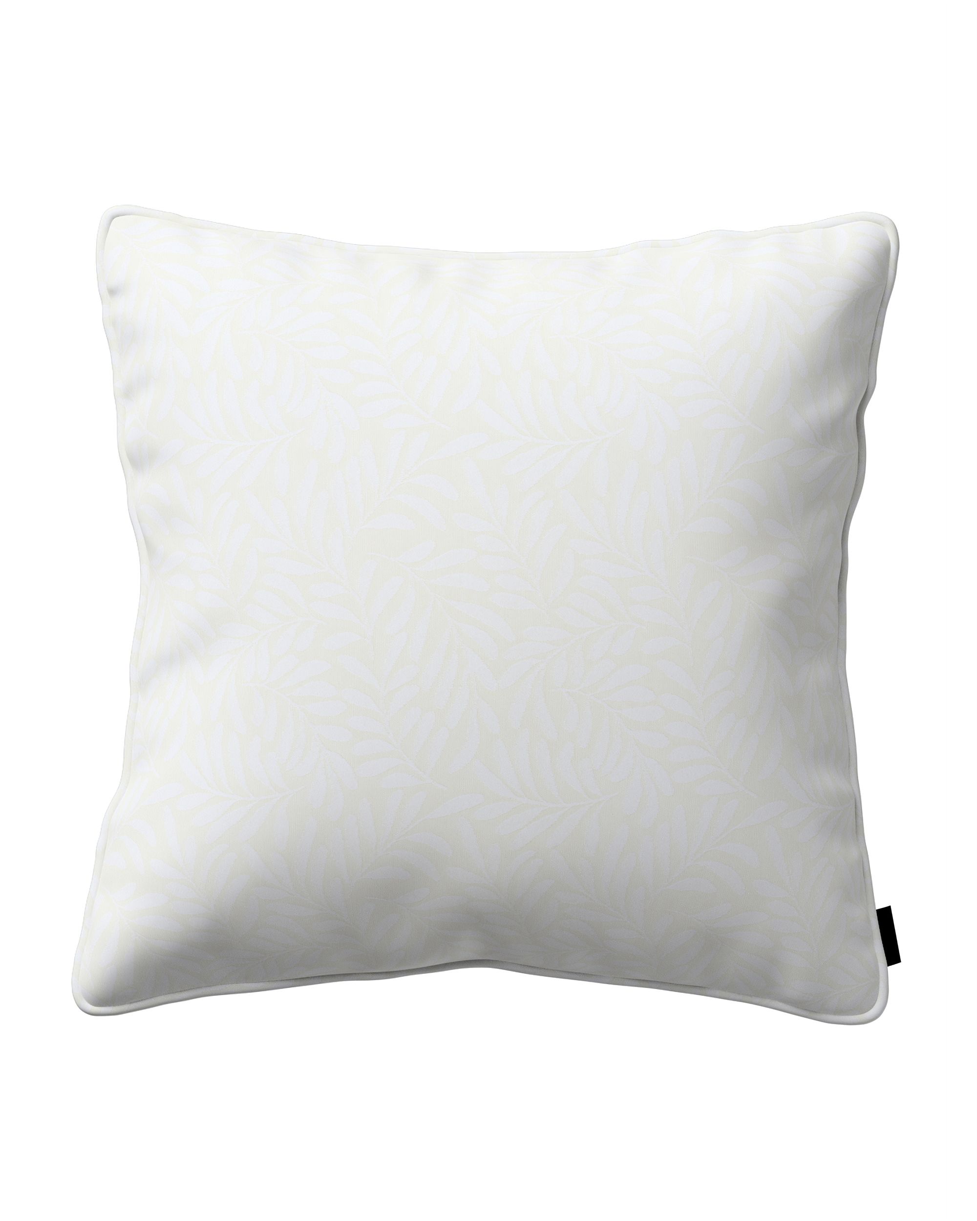 Poszewka Gabi na poduszkę kolor kremowy tkanina strukturalna, wzorzysta