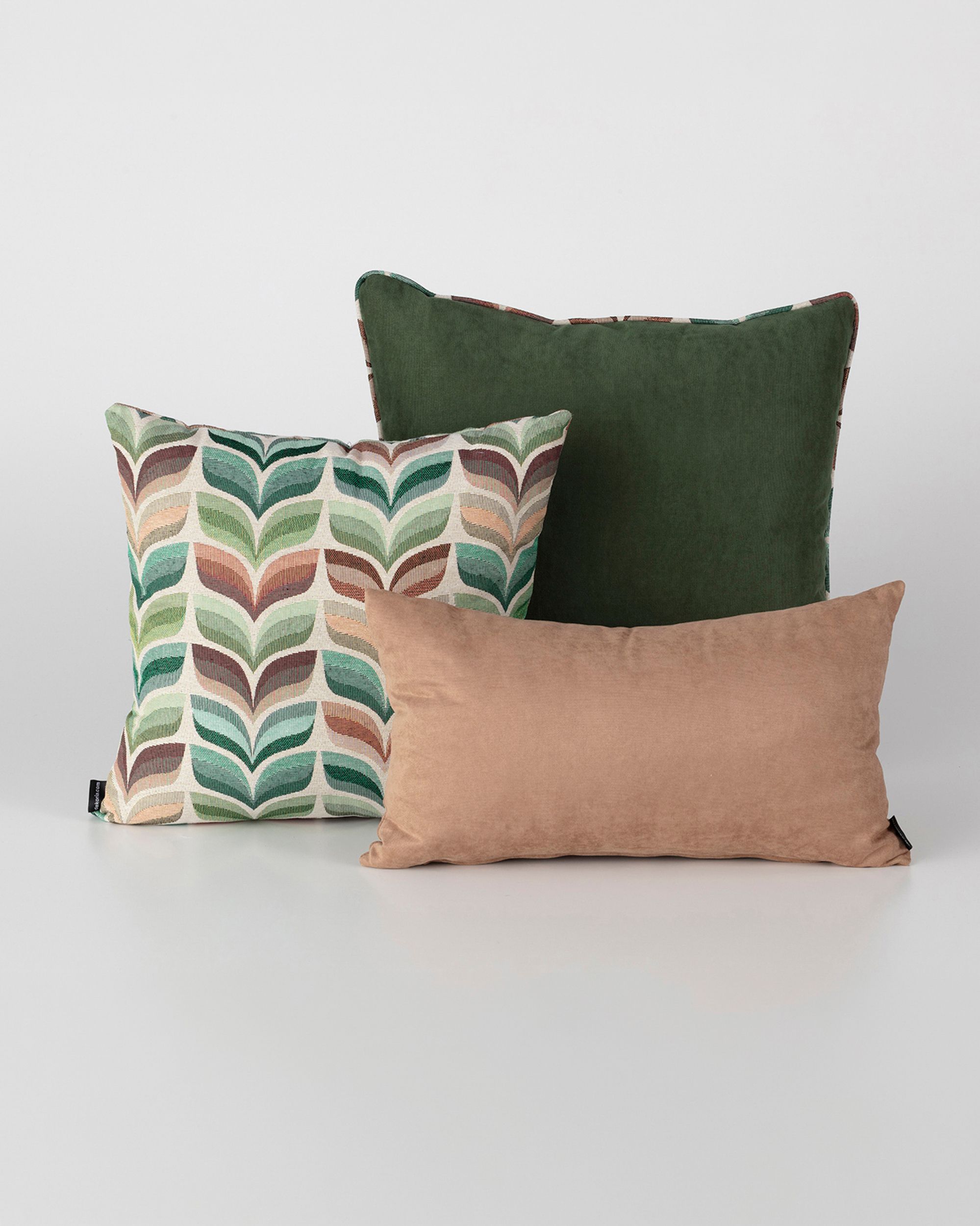 Zestaw poduszek do sypialni Homely Folk green