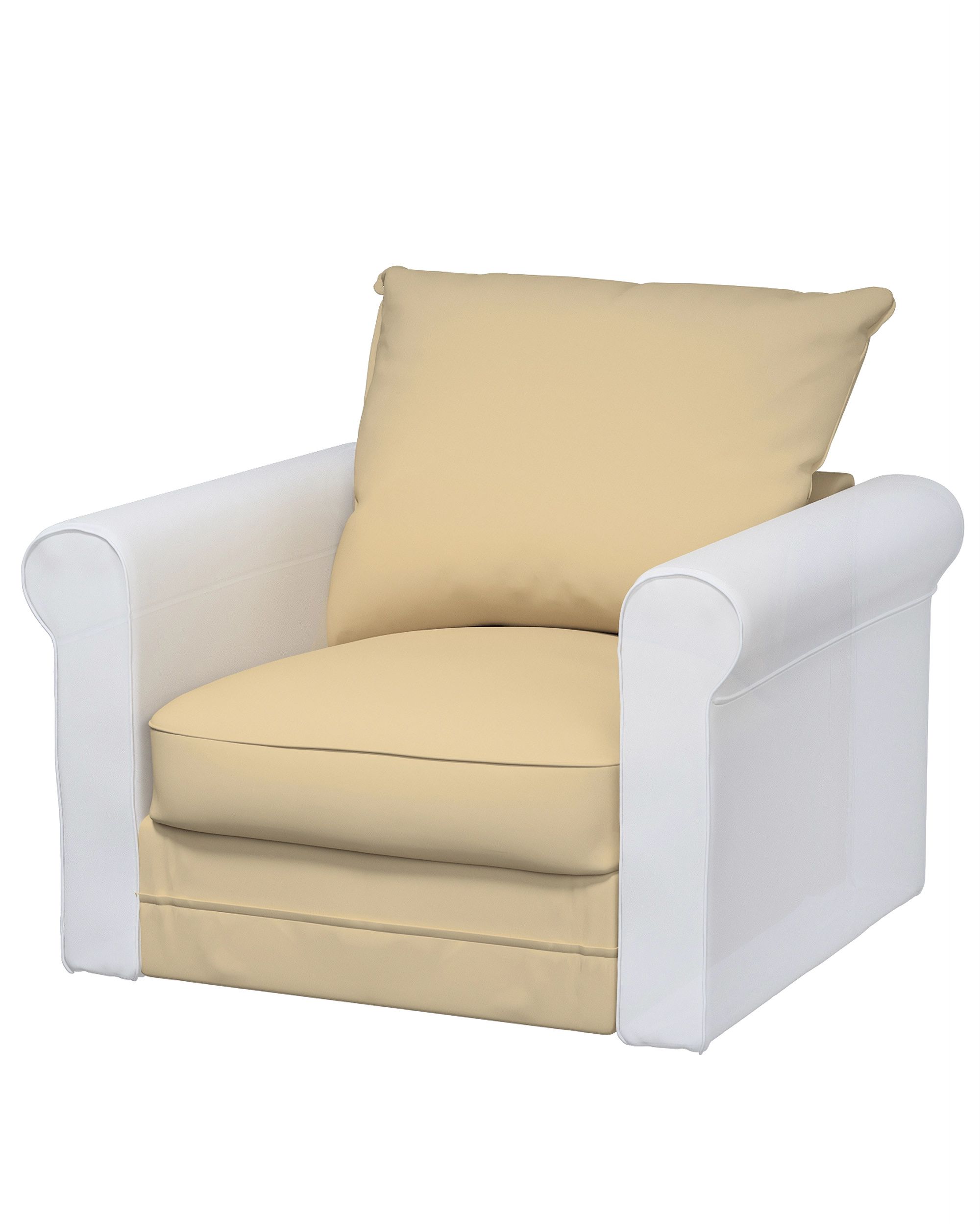 Pokrowiec na sekcję 1-osobową Grönlid kolor zielony tkanina strukturalna