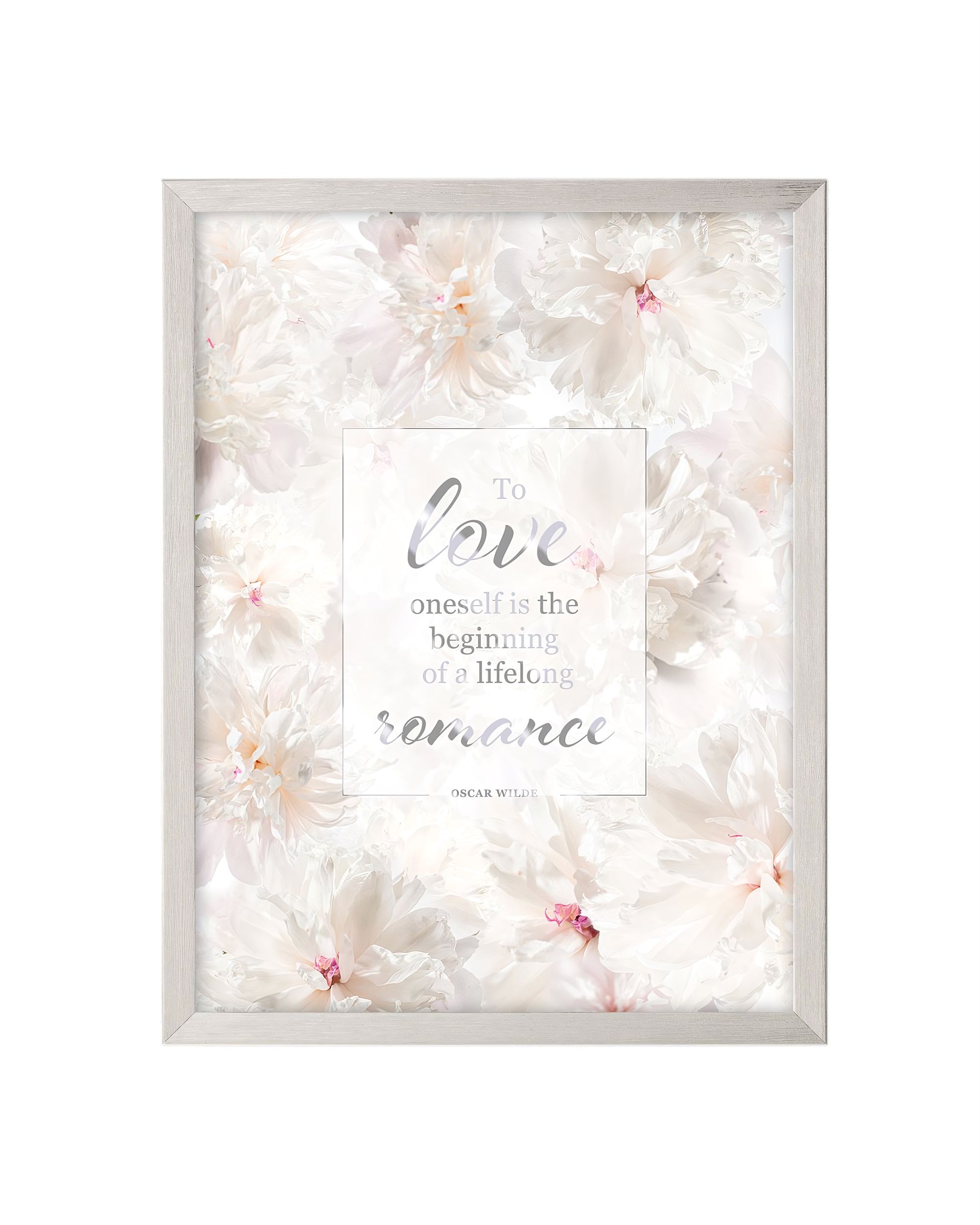 Obraz Peony I 30x40cm silver