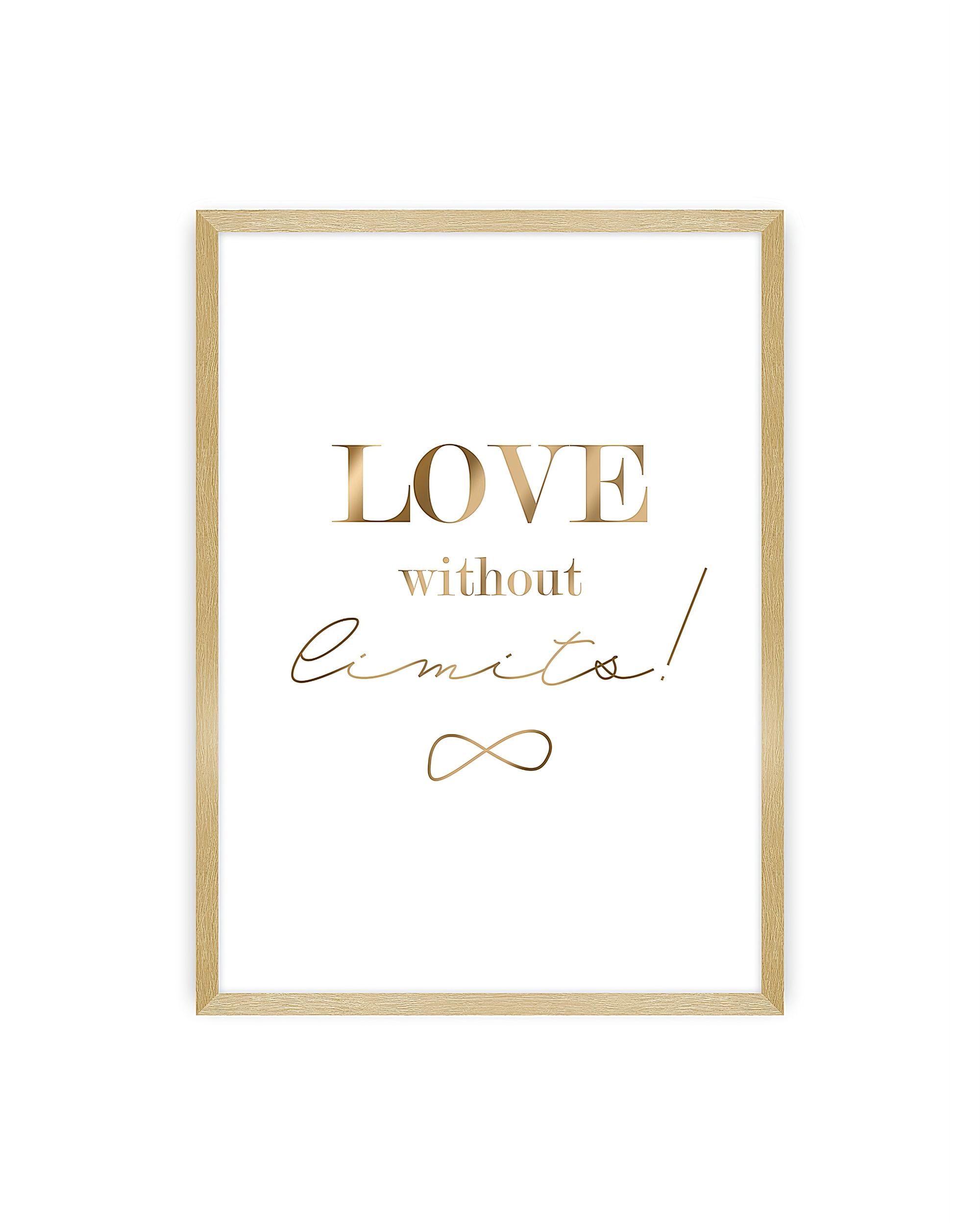 Obraz Love Gold