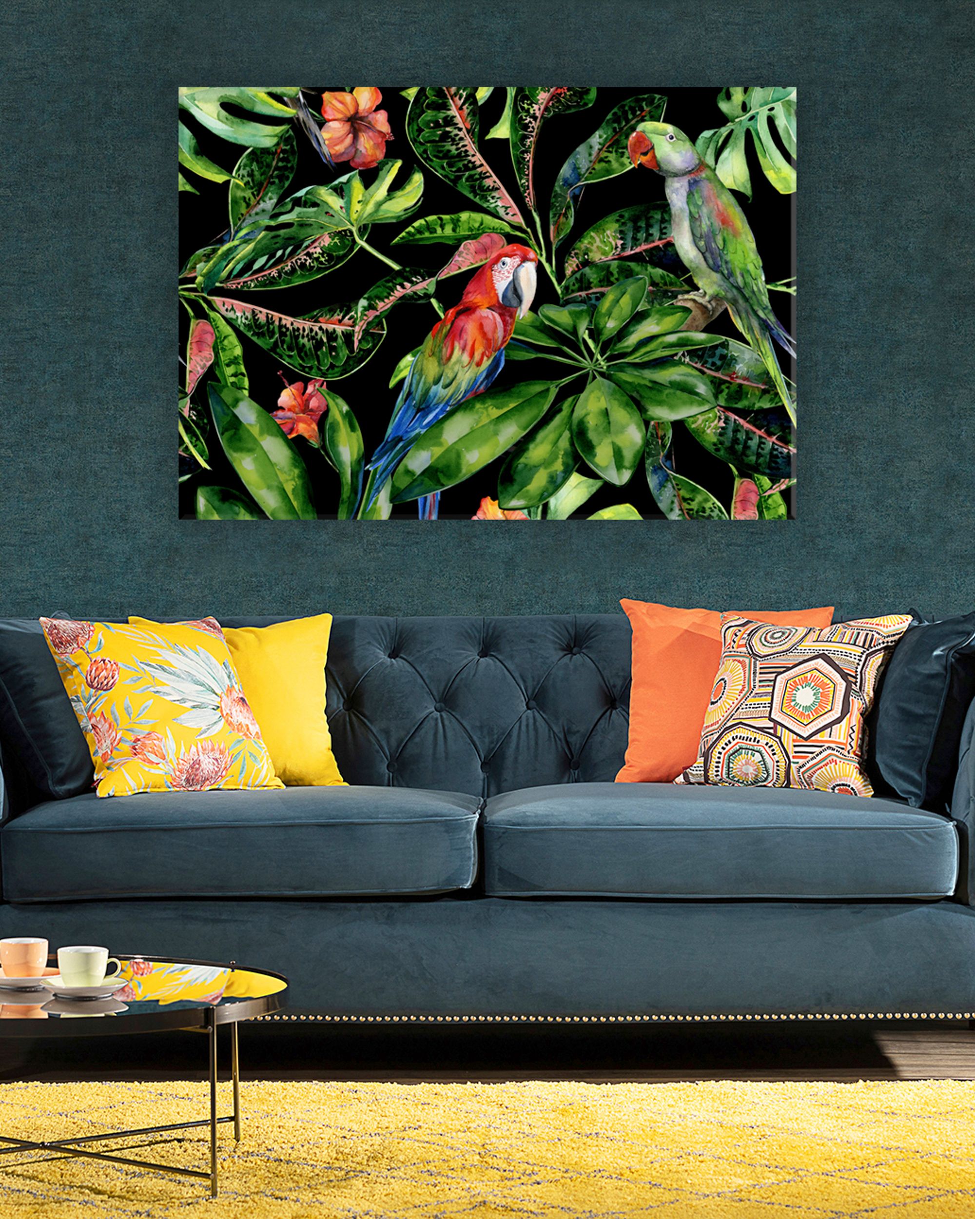 Obraz na płótnie Tropical Birds (hover)