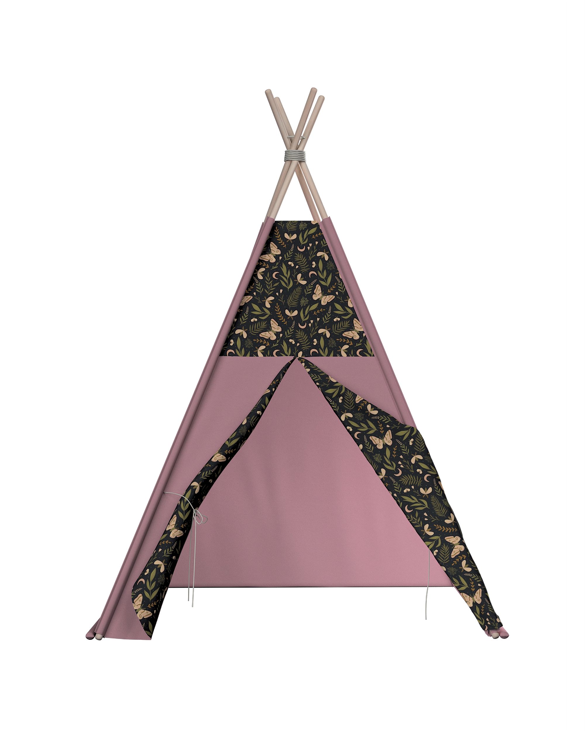 Tipi kolor czarny tkanina wzorzysta (hover)