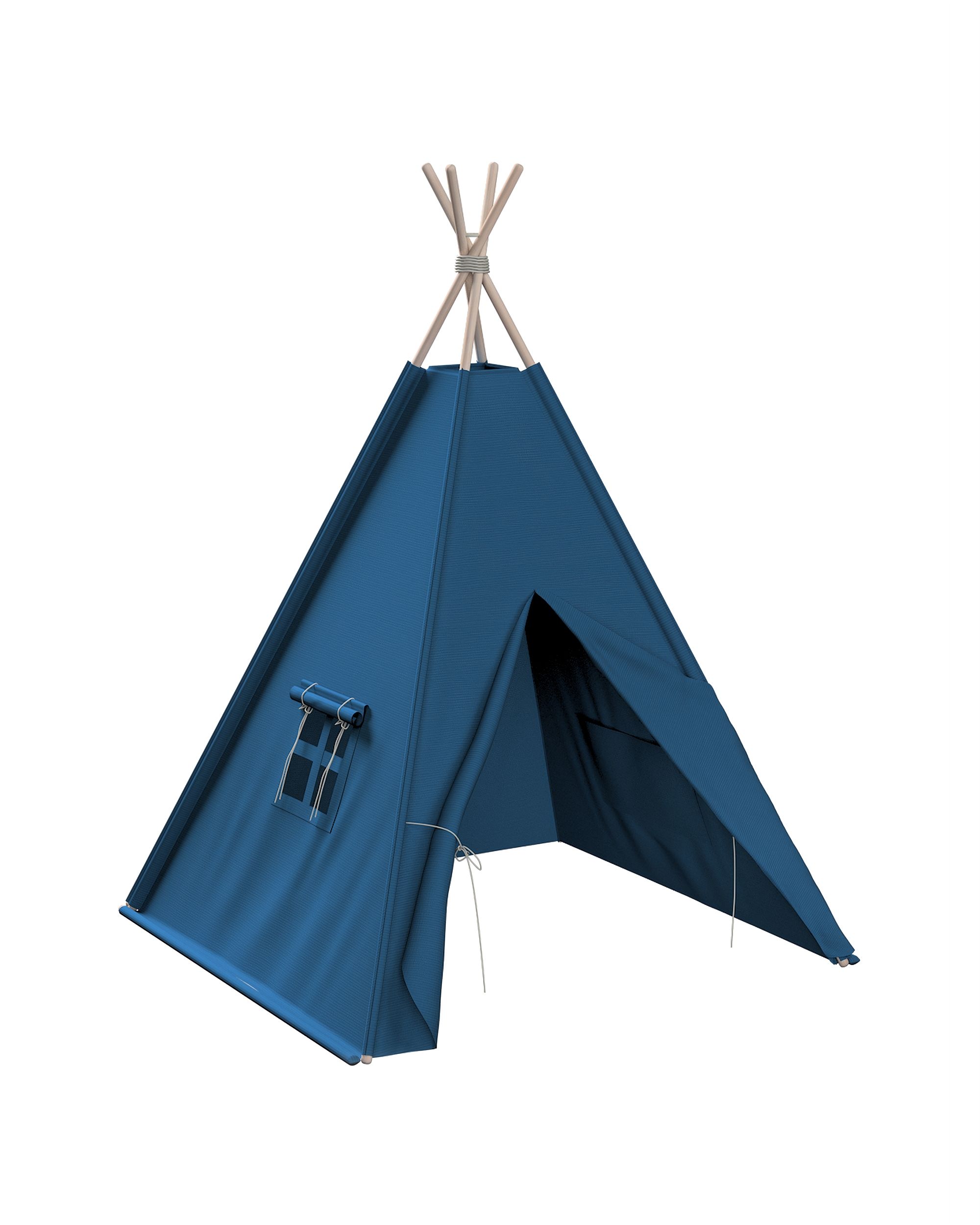 Tipi kolor granatowy