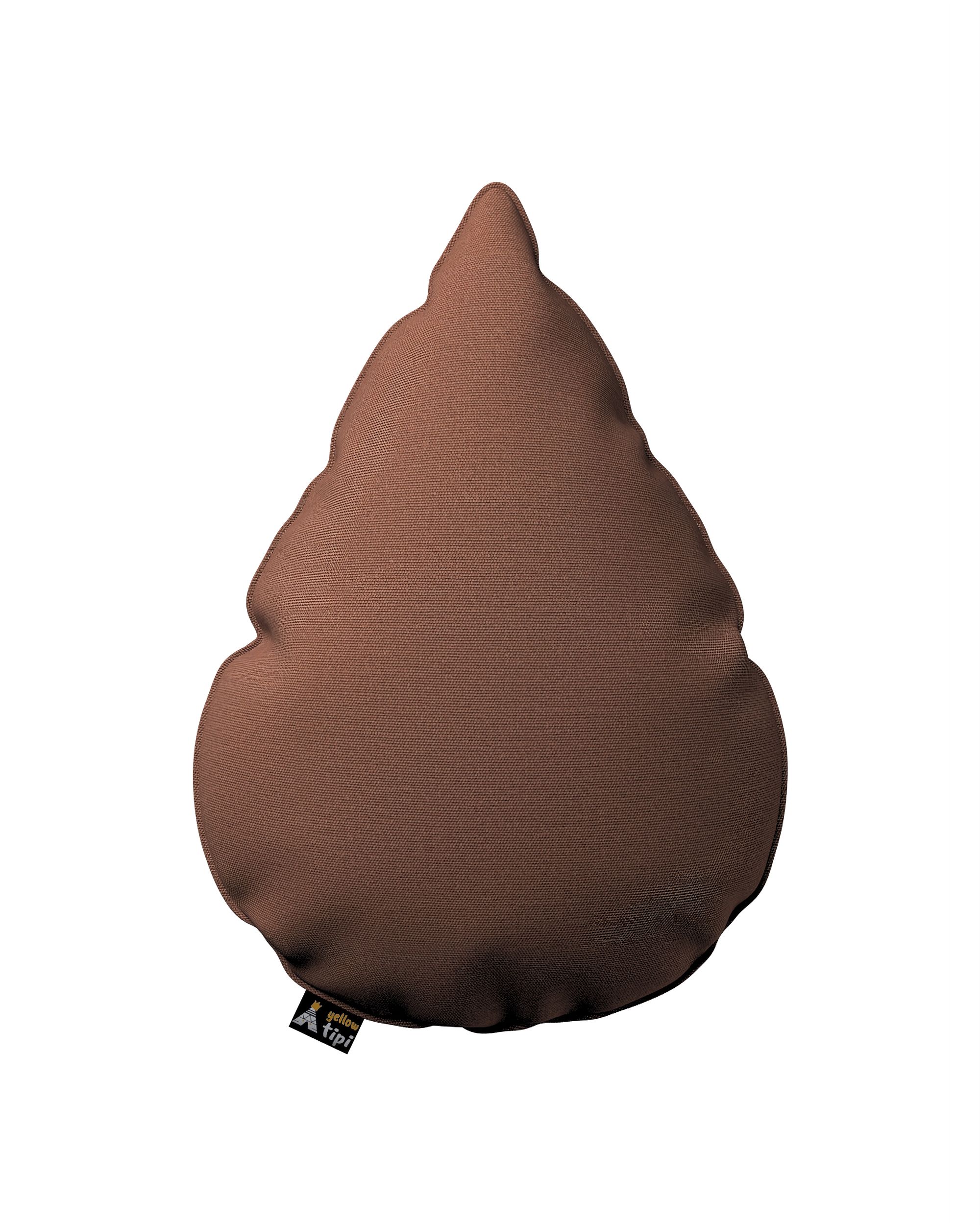 Poduszka Sweet Drop kolor brązowy