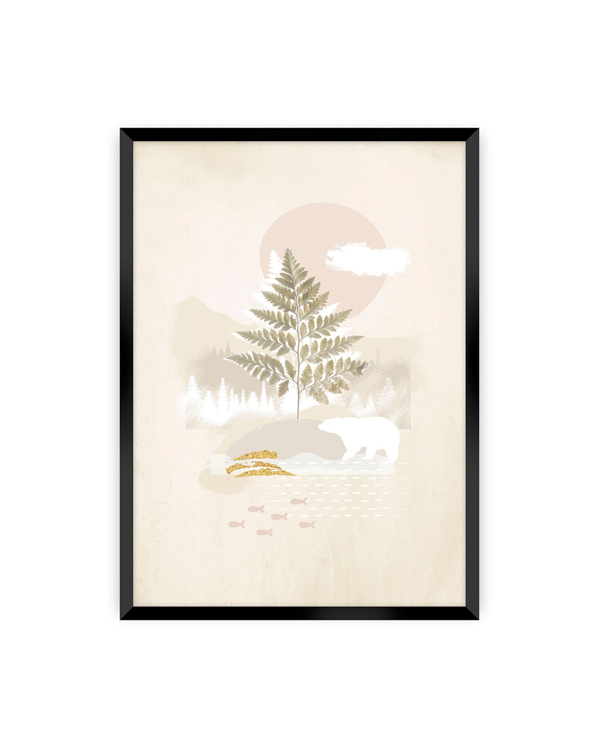 Plakat Beige Abstract II