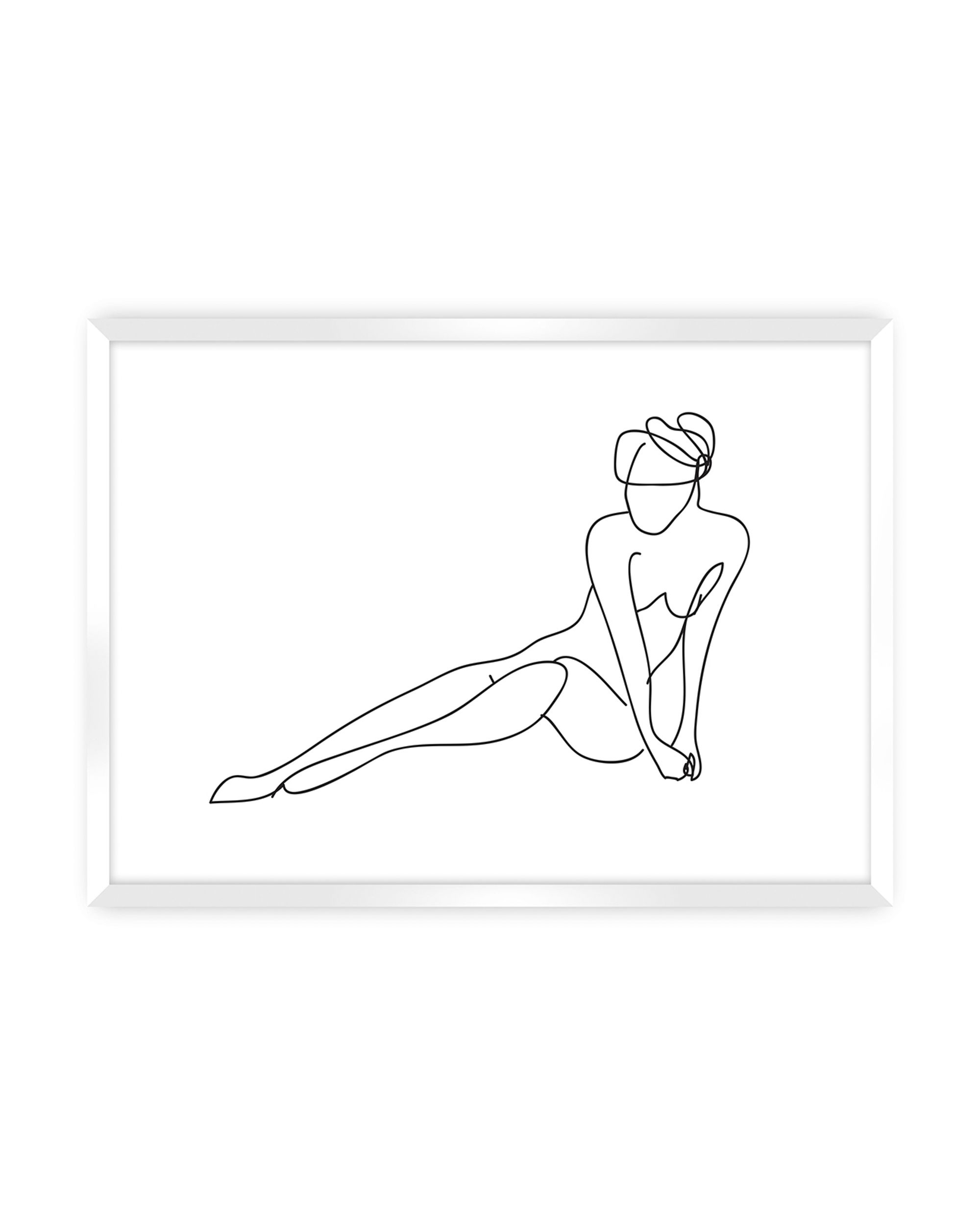 Plakat Figure Line II