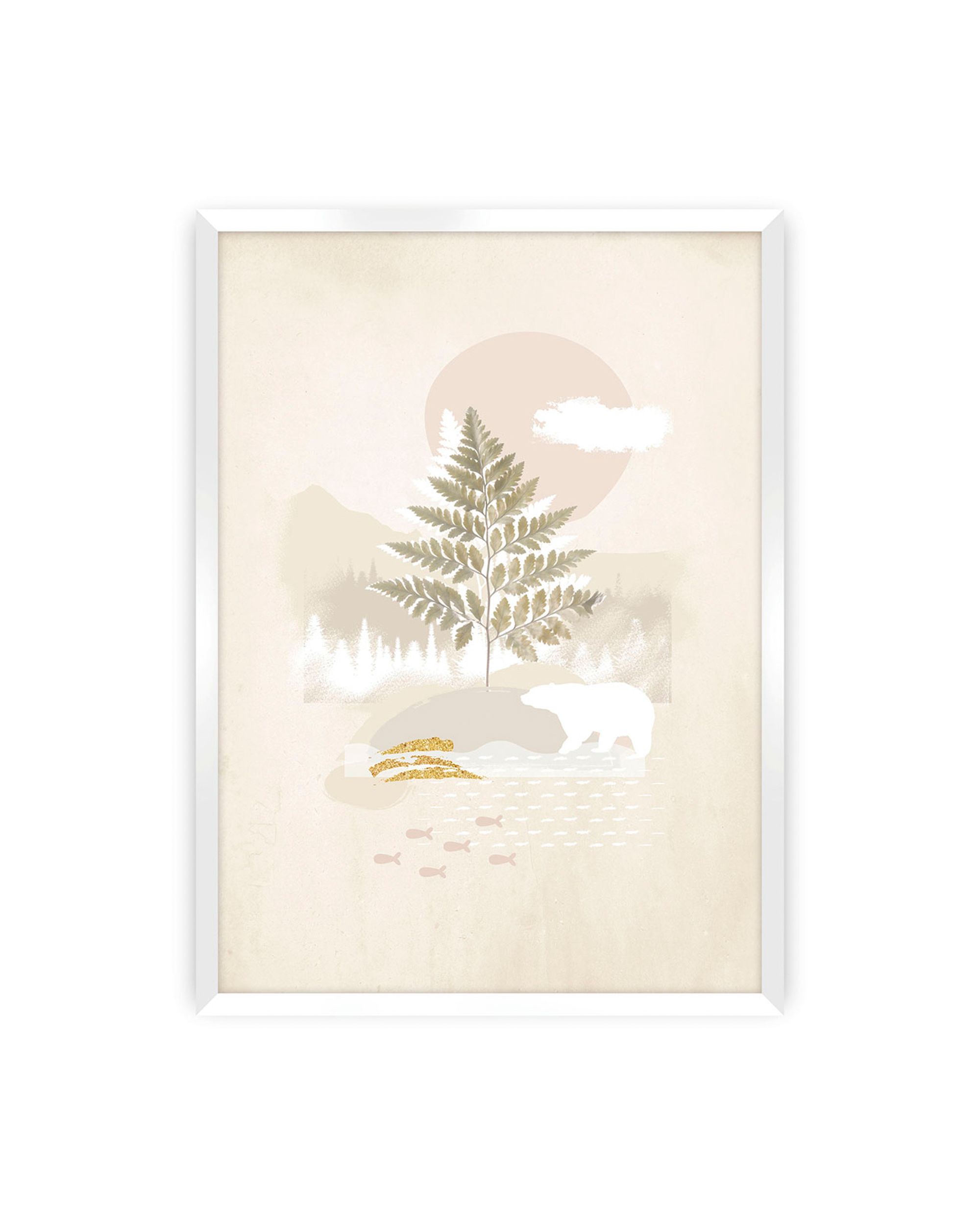 Plakat Beige Abstract II
