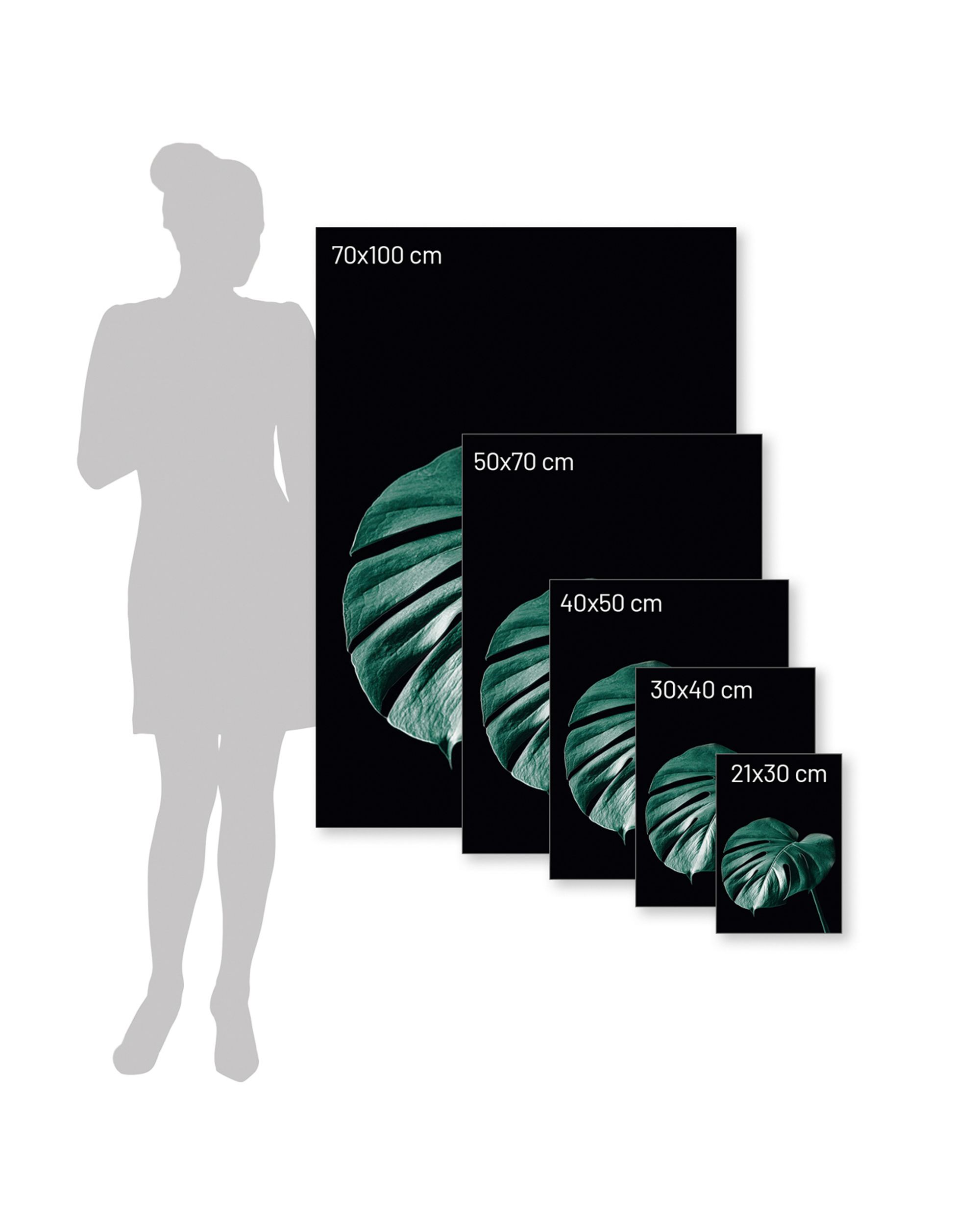 Plakat Dark Monstera (hover)