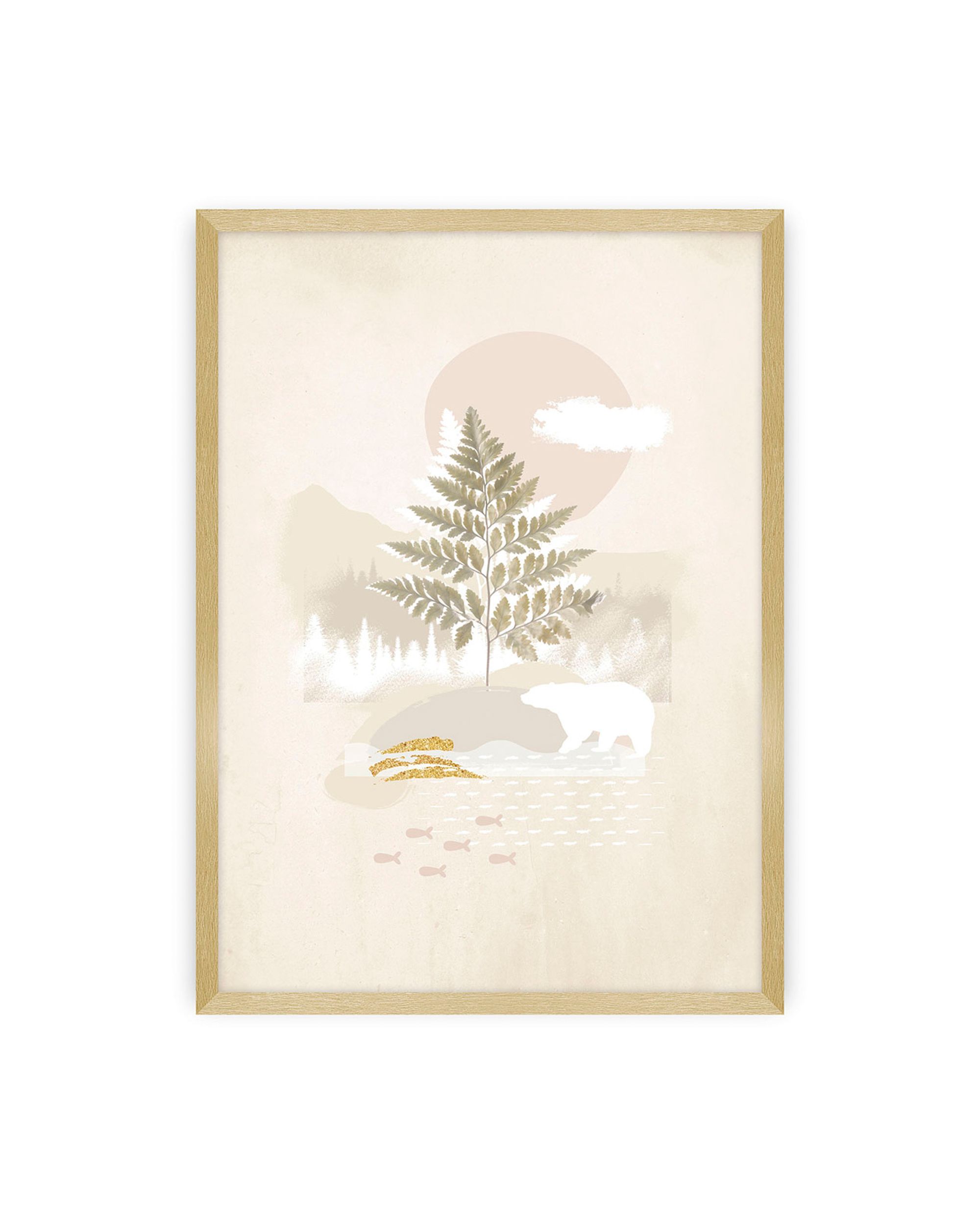 Plakat Beige Abstract II