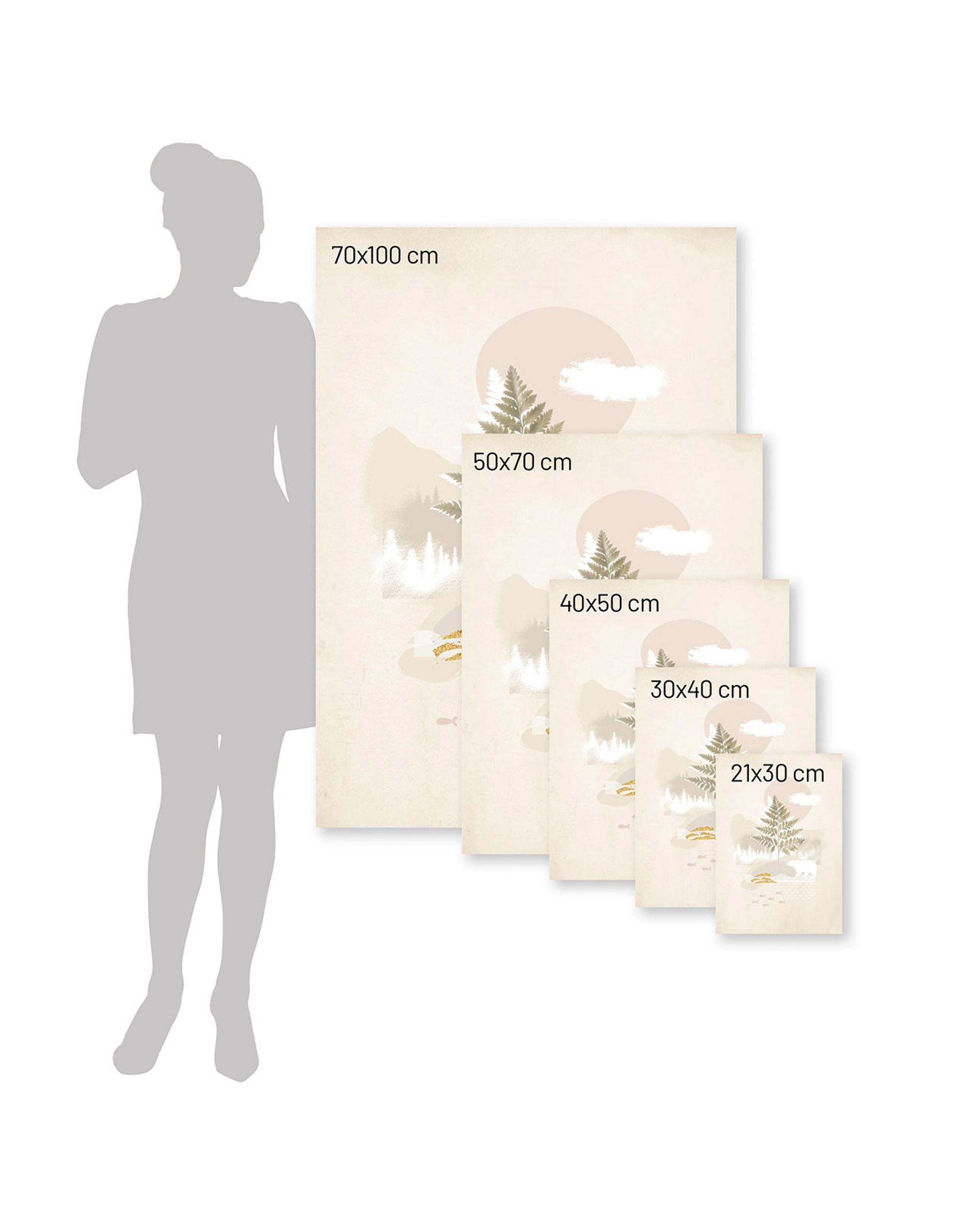 Plakat Beige Abstract II (hover)