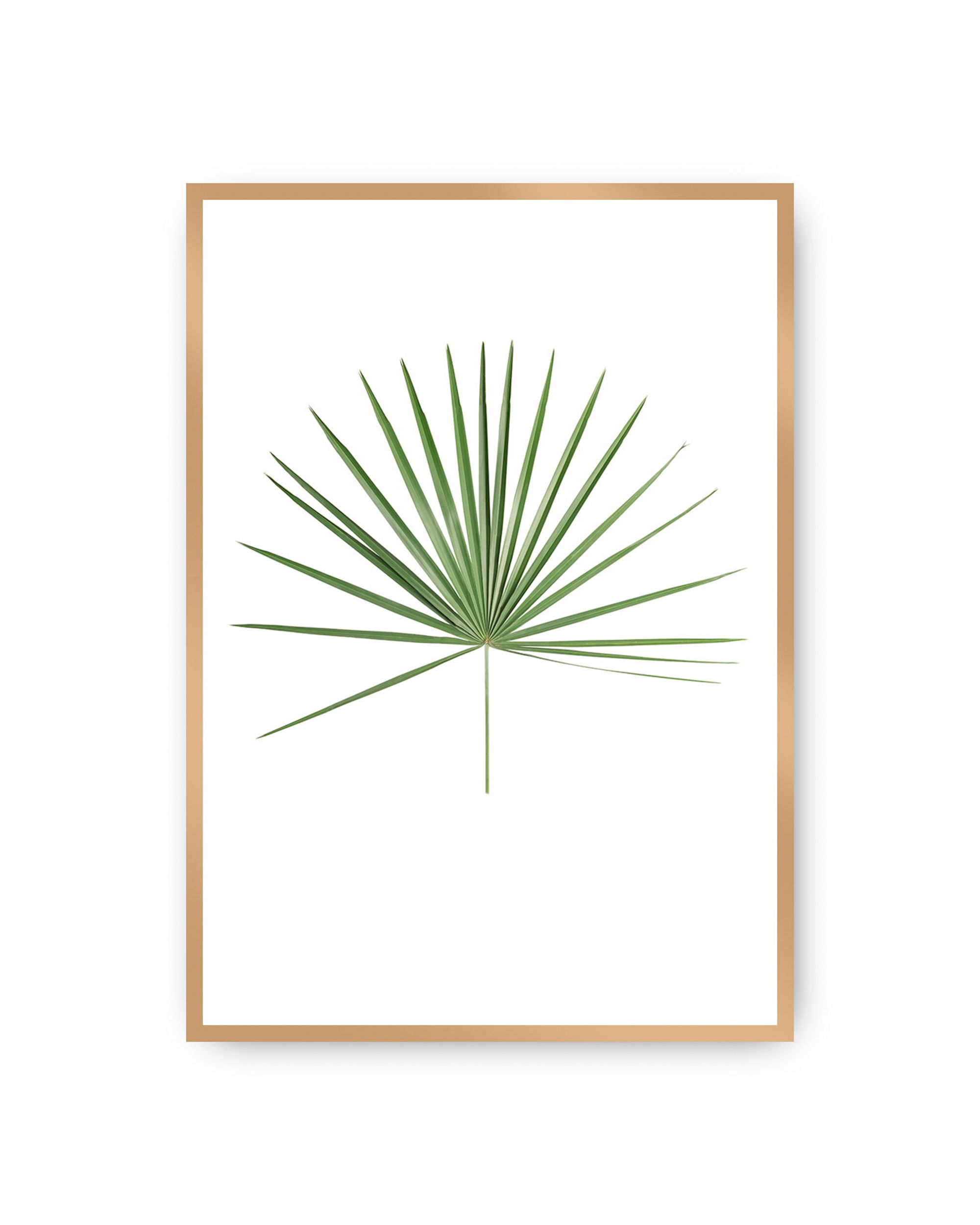 Plakat Tropical Leaf Green