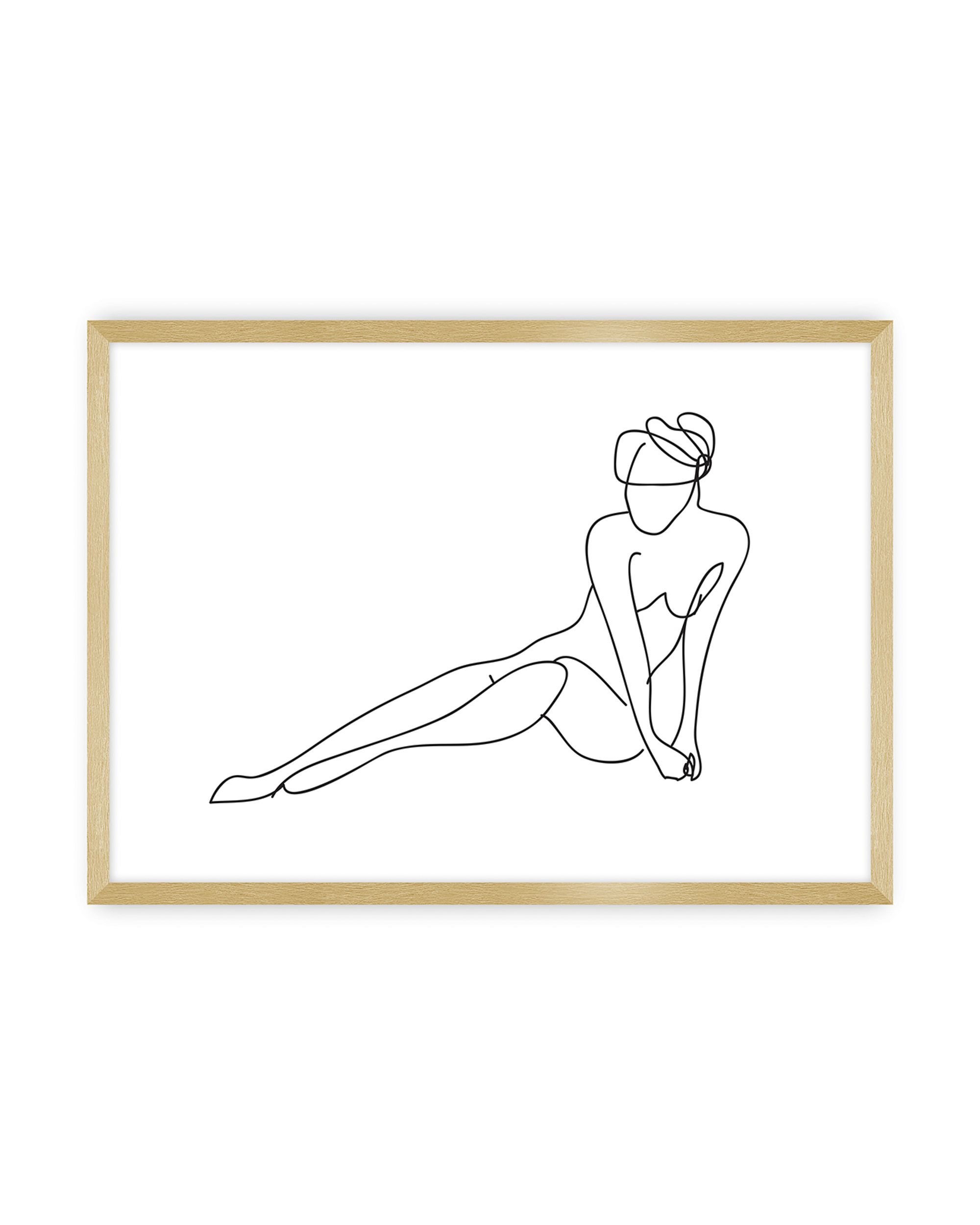 Plakat Figure Line II