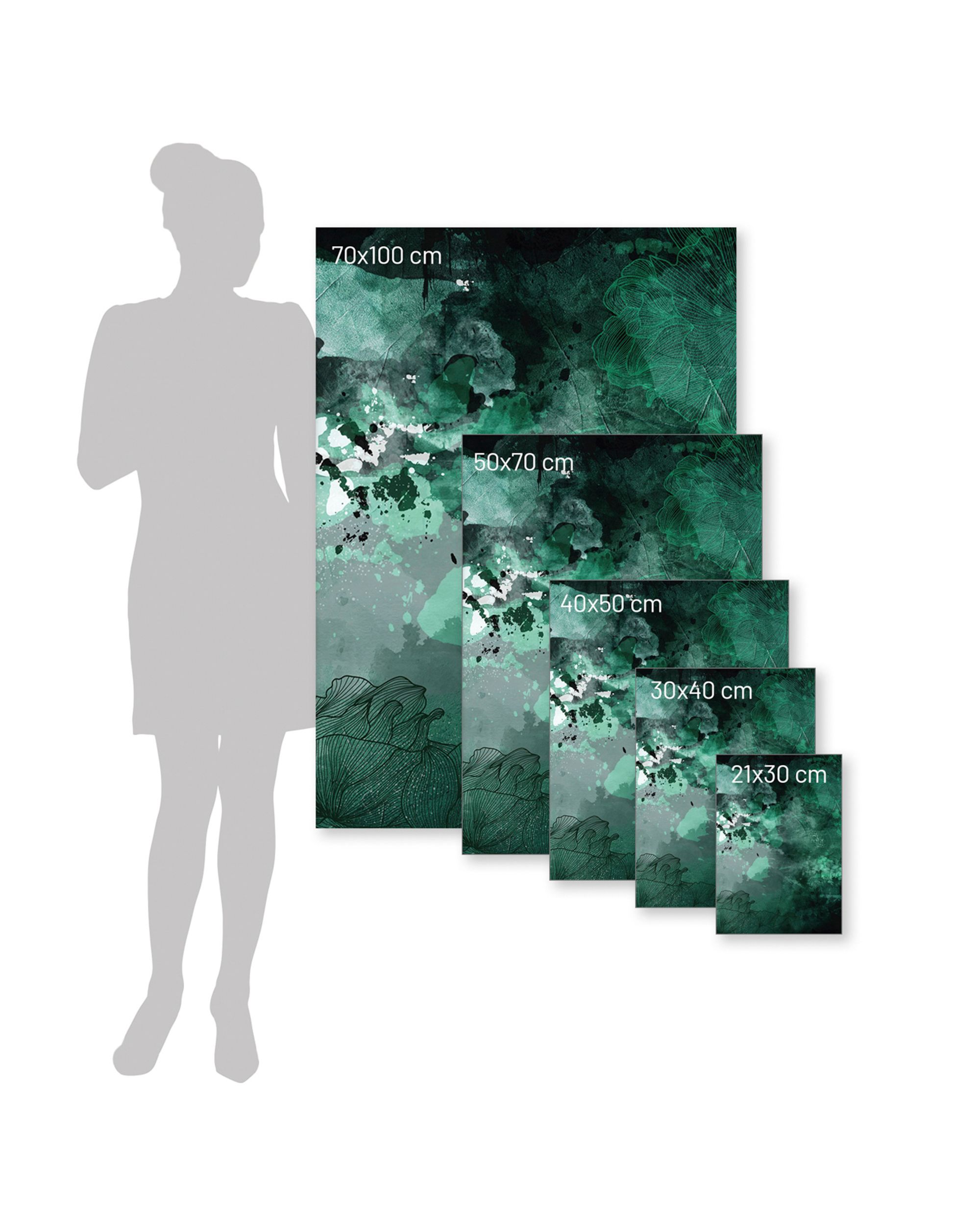 Plakat Abstract I (hover)