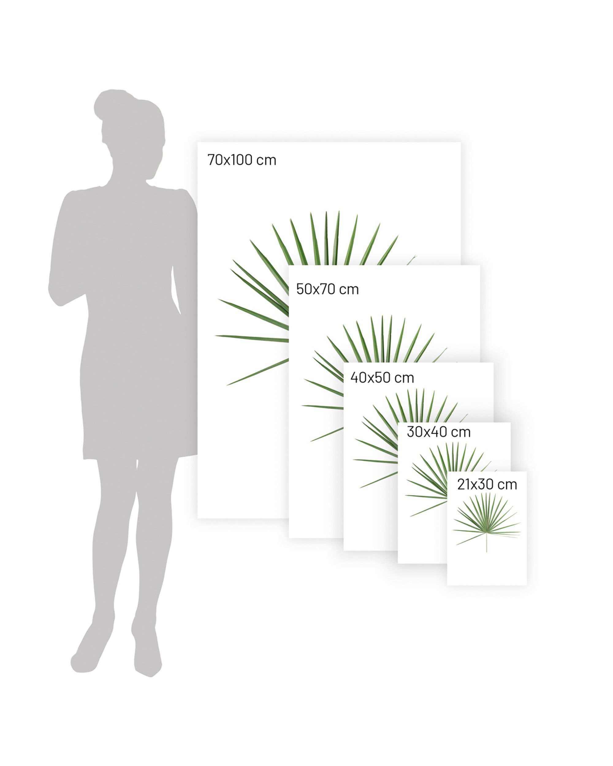 Plakat Tropical Leaf Green (hover)