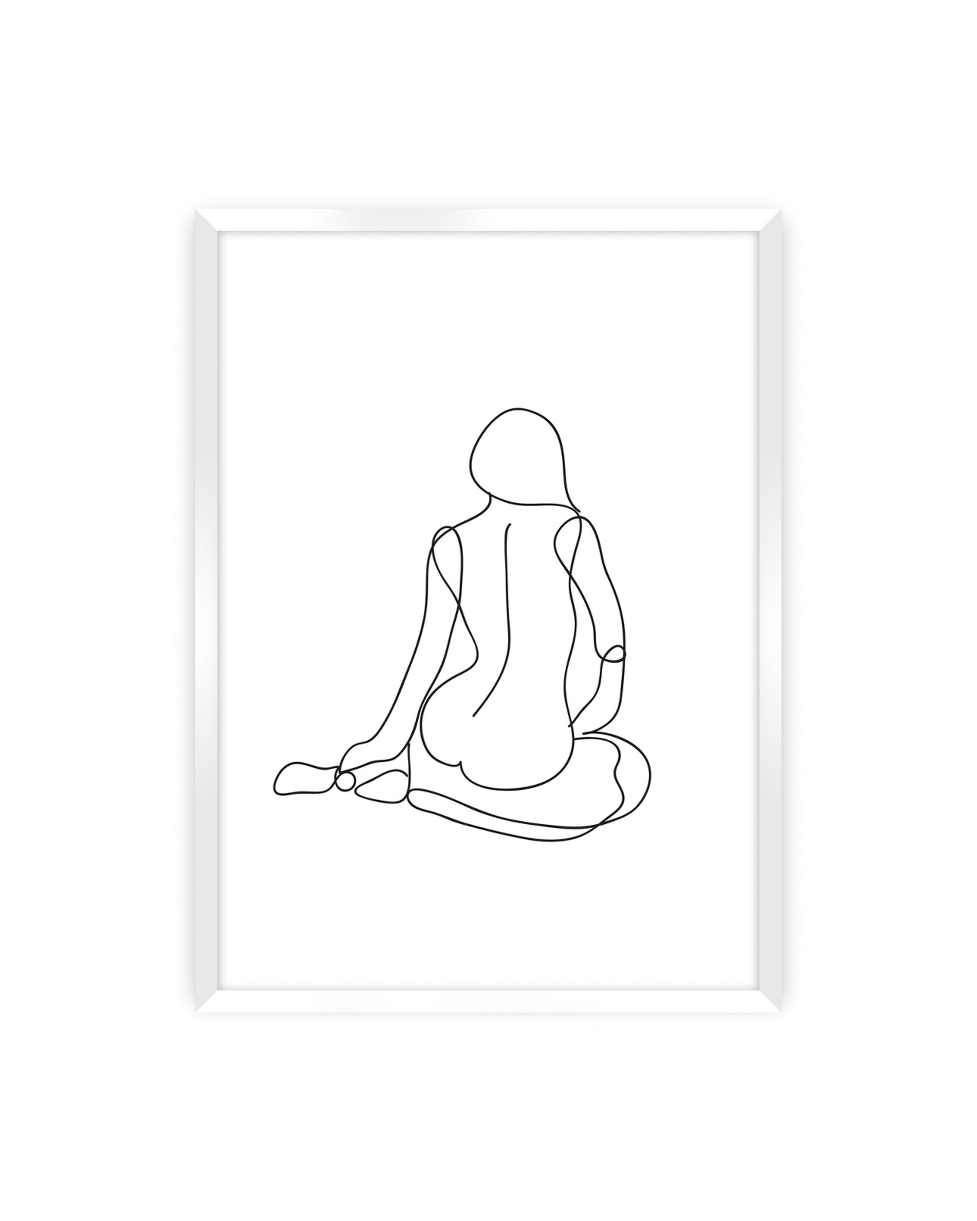 Plakat Figure Line I