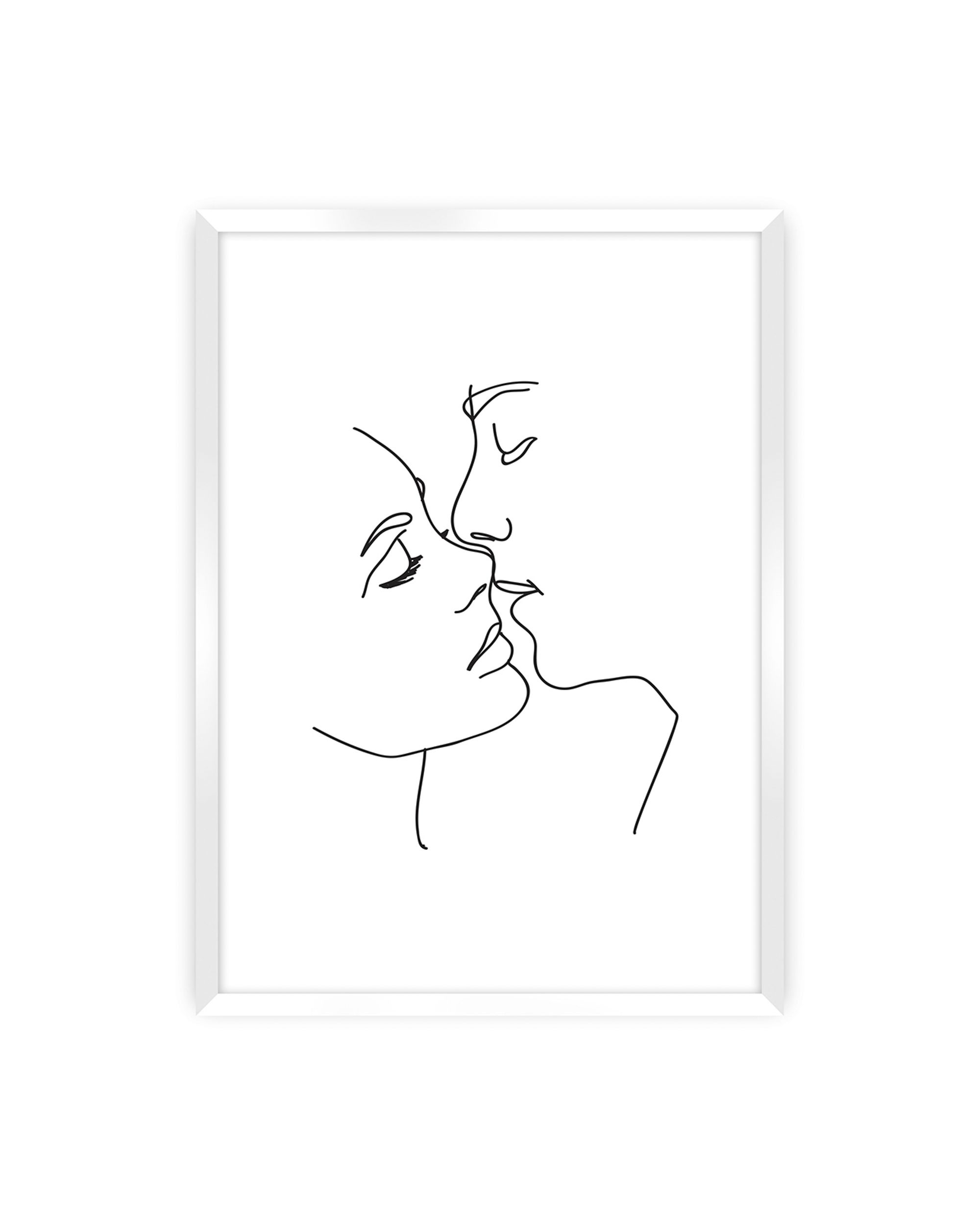 Plakat Kiss Line