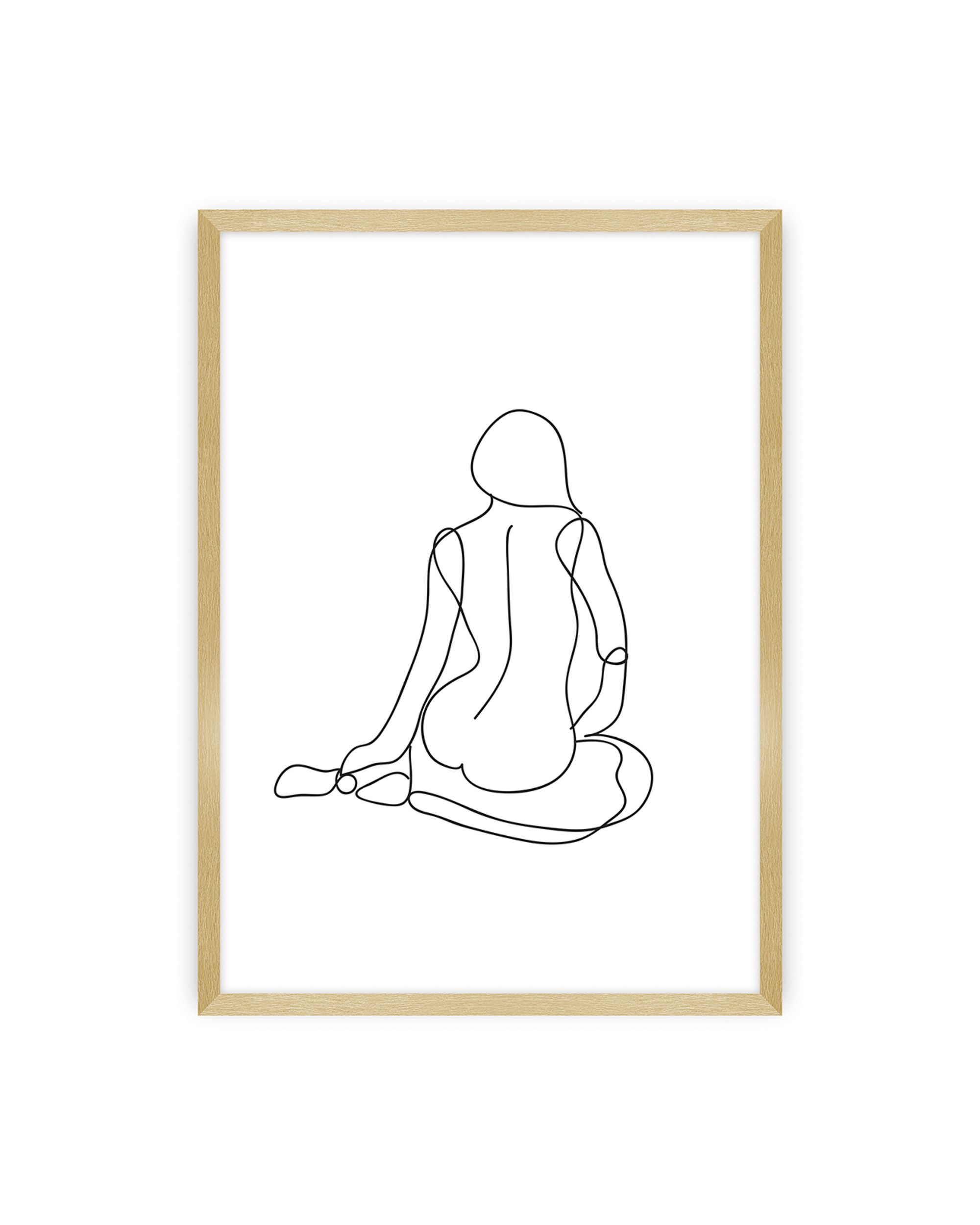 Plakat Figure Line I
