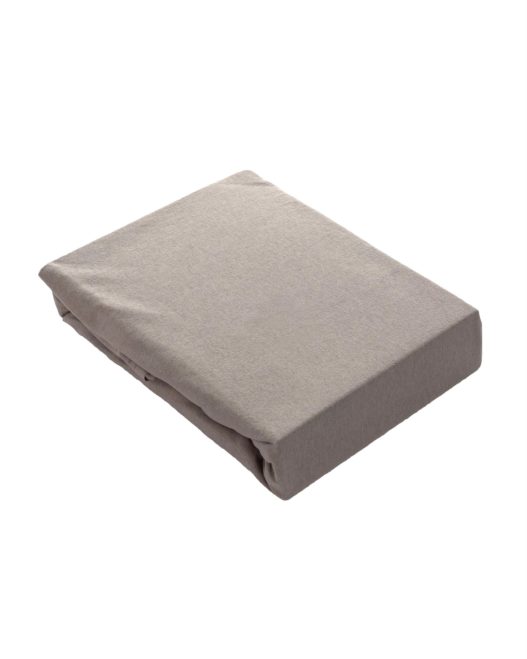 Prześcieradło jersey z gumką Jerry 220x200cm grey (hover)