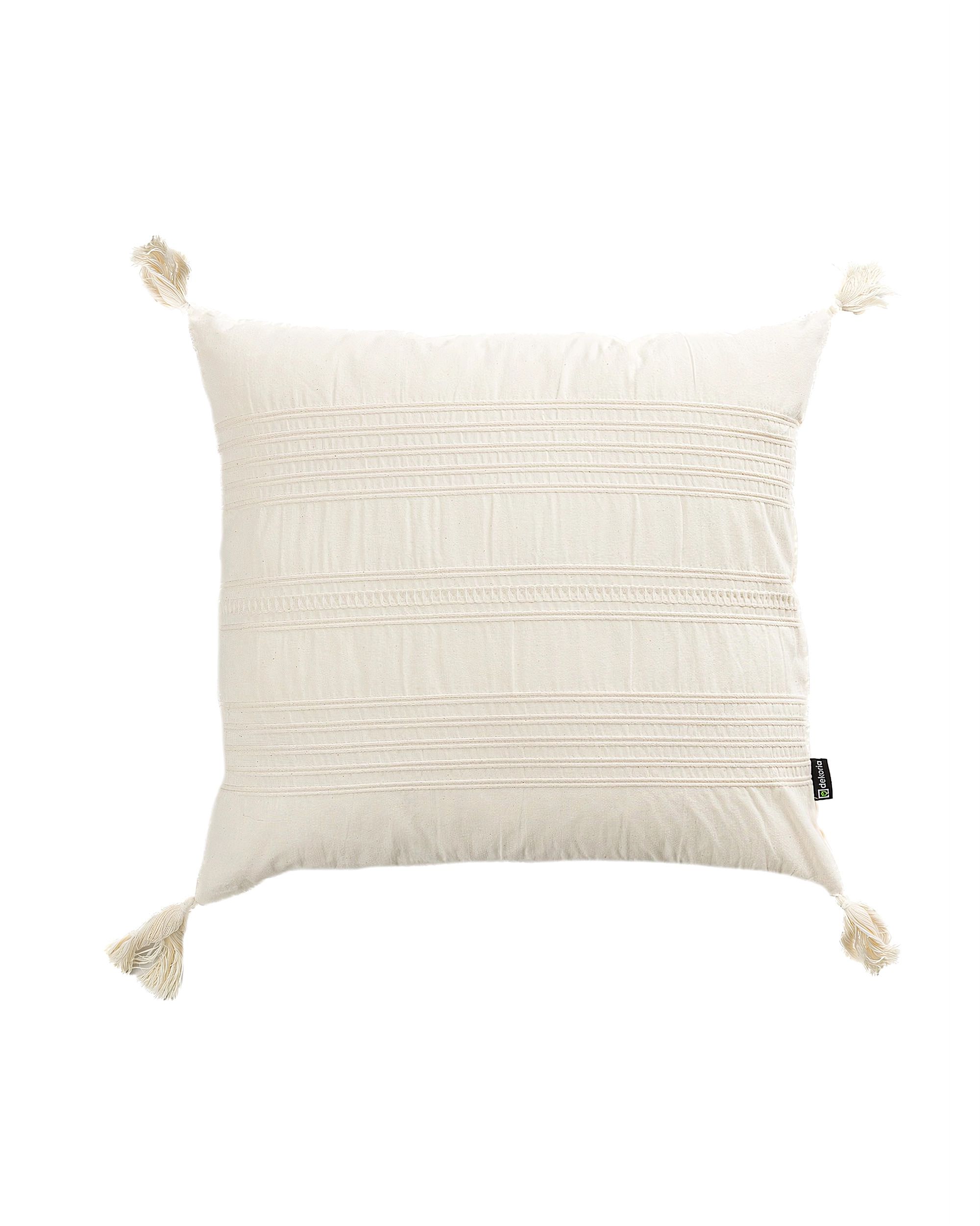 Poszewka na poduszkę Linea Nordic Tassel 45x45 cm