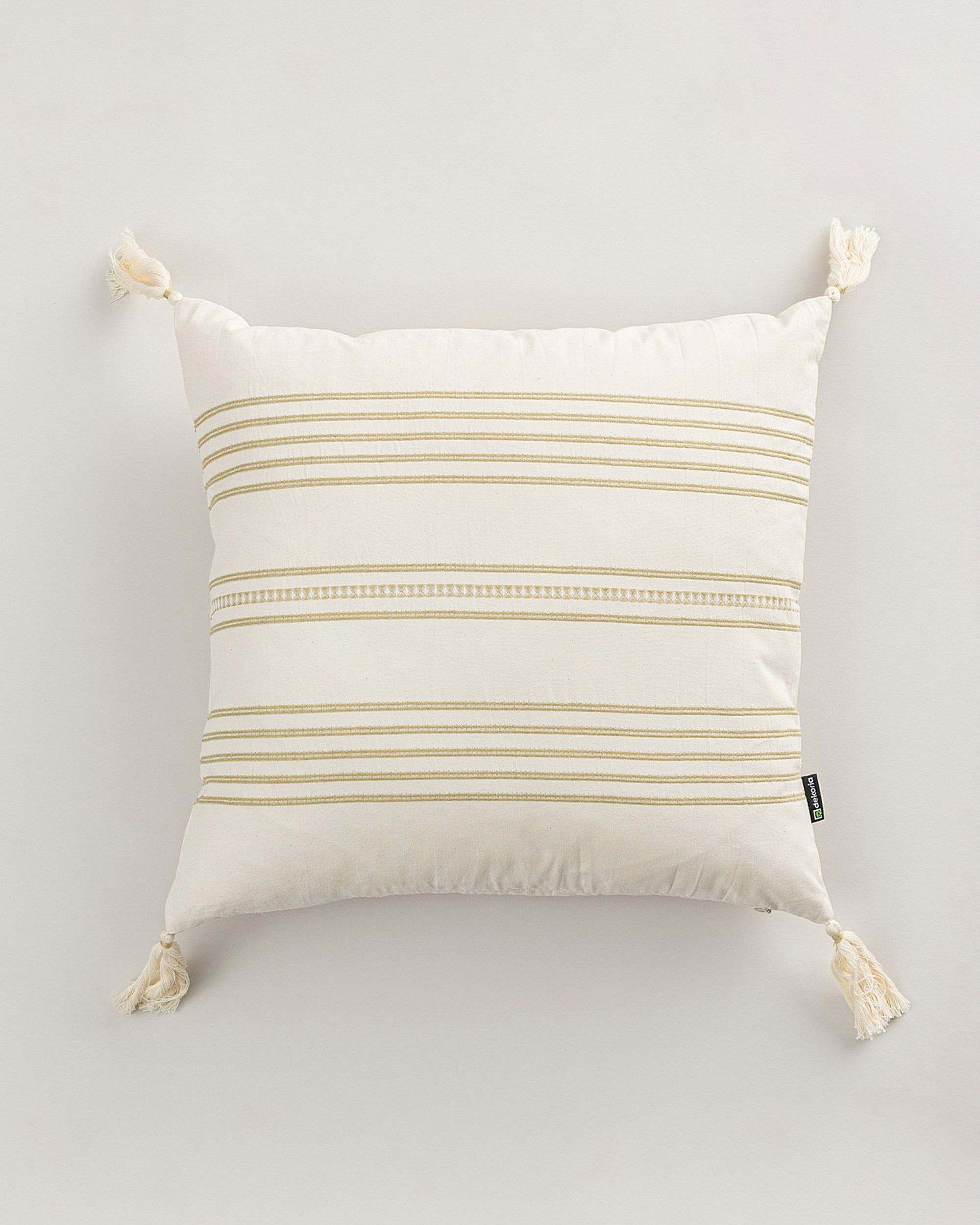 Poszewka na poduszkę Linea Sand Tassel 45x45 cm