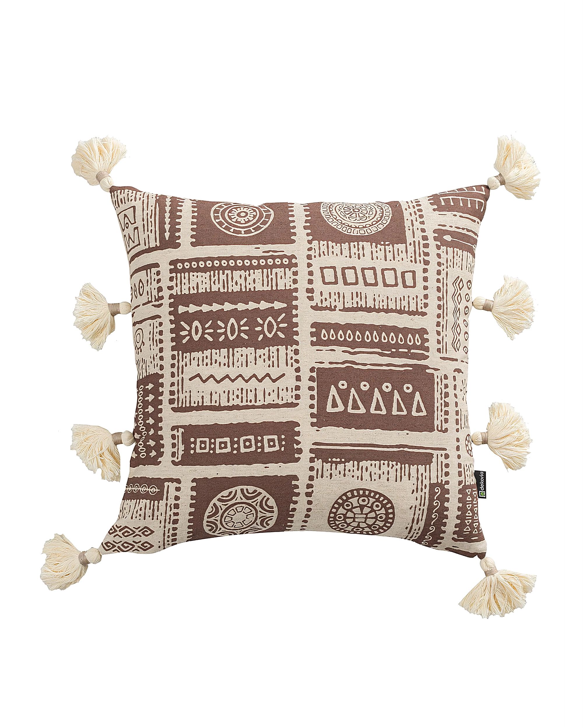 Poszewka na poduszkę Tassel Nomad Tribal 45x45 cm