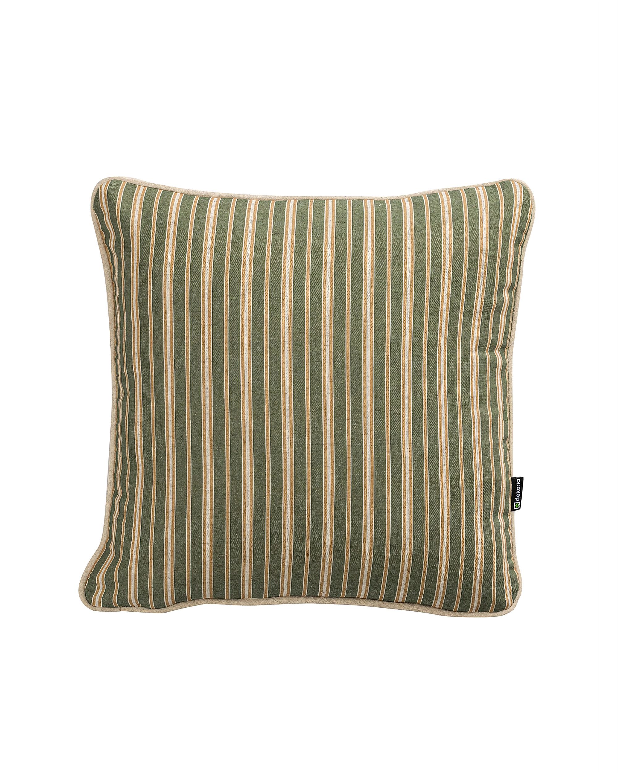 Poszewka na poduszkę Classic Stripe Olive 45x45 cm