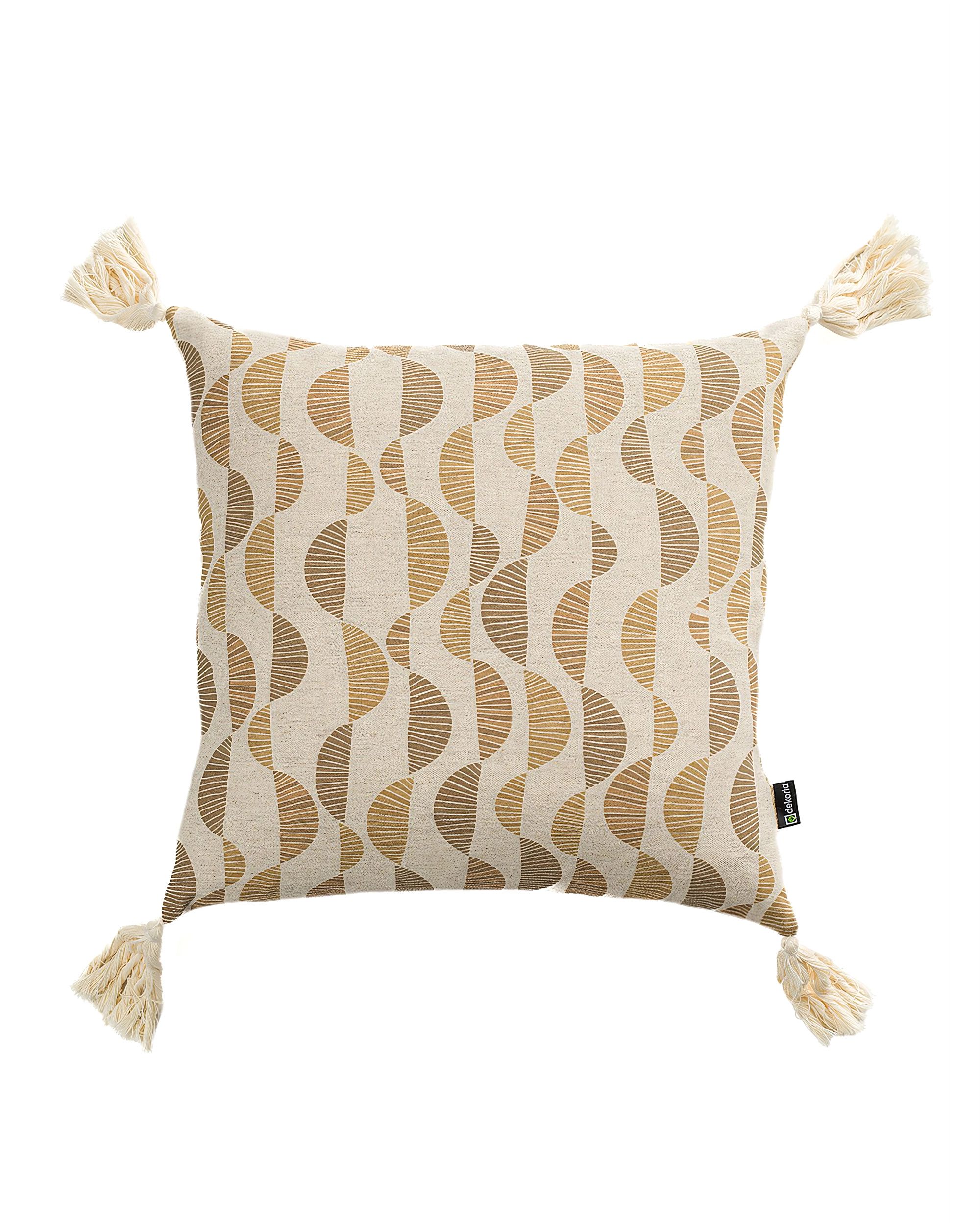 Poszewka na poduszkę Retro Flow Tassel 45x45 cm (hover)