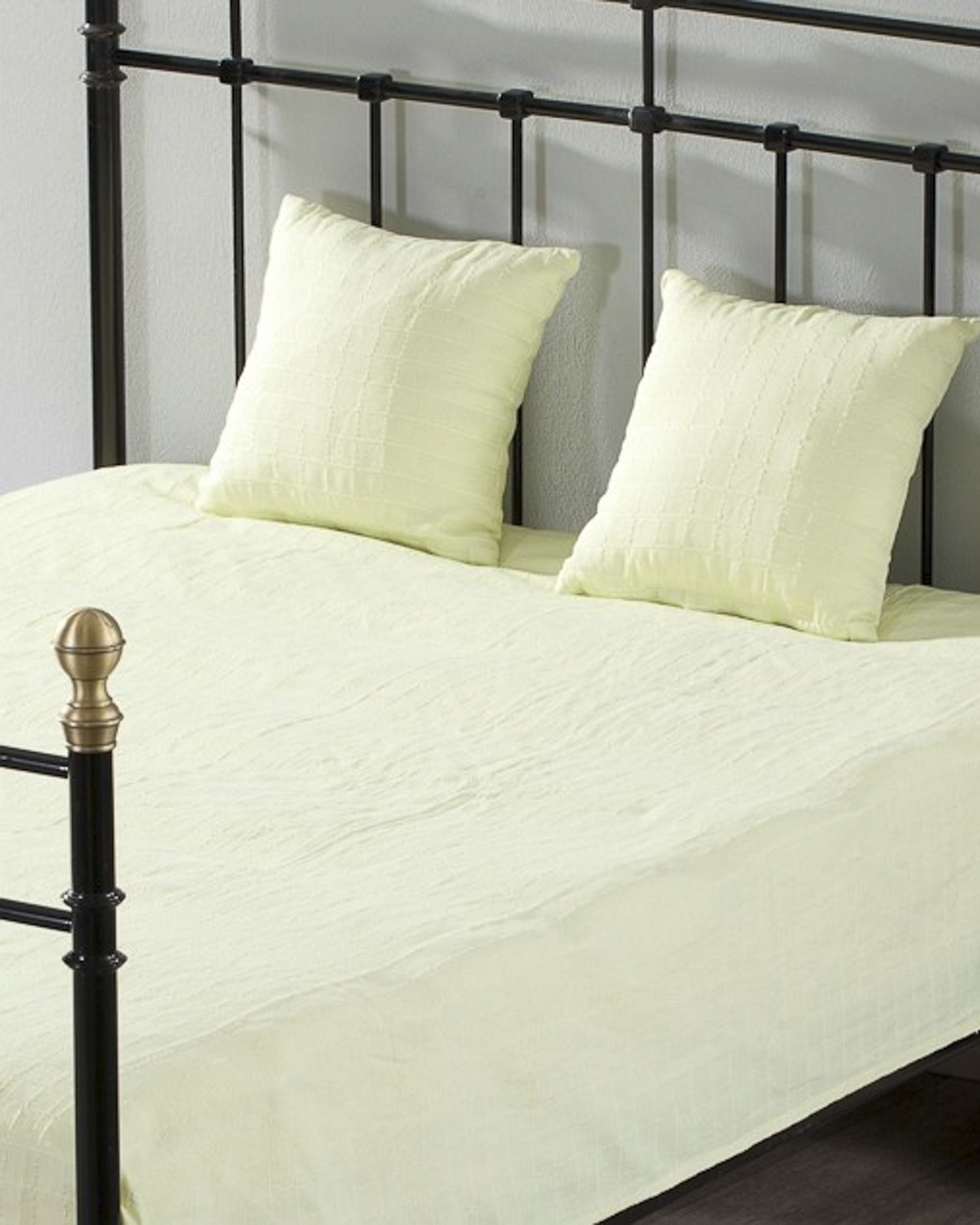 Komplet Milena lime green 150 x 250 cm pled + 2 poszewki -50%