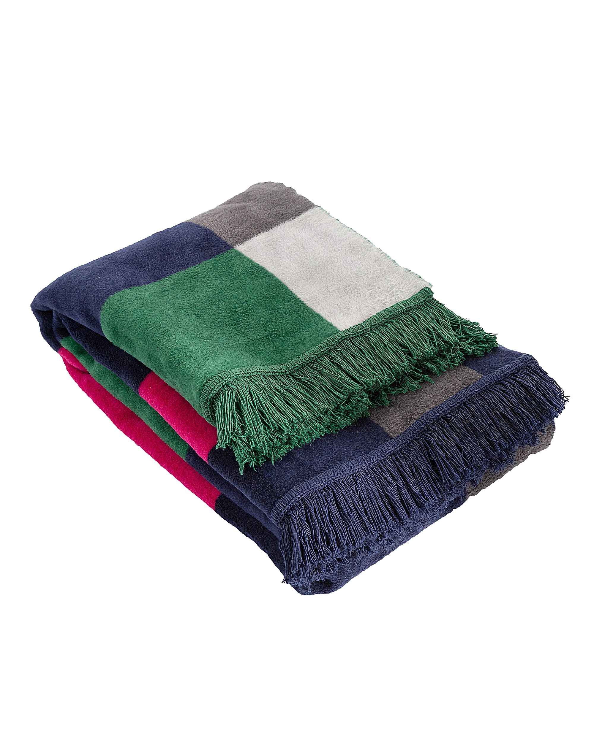 Koc Cosy Home 150x200cm Leaf&Fuchsia (hover)