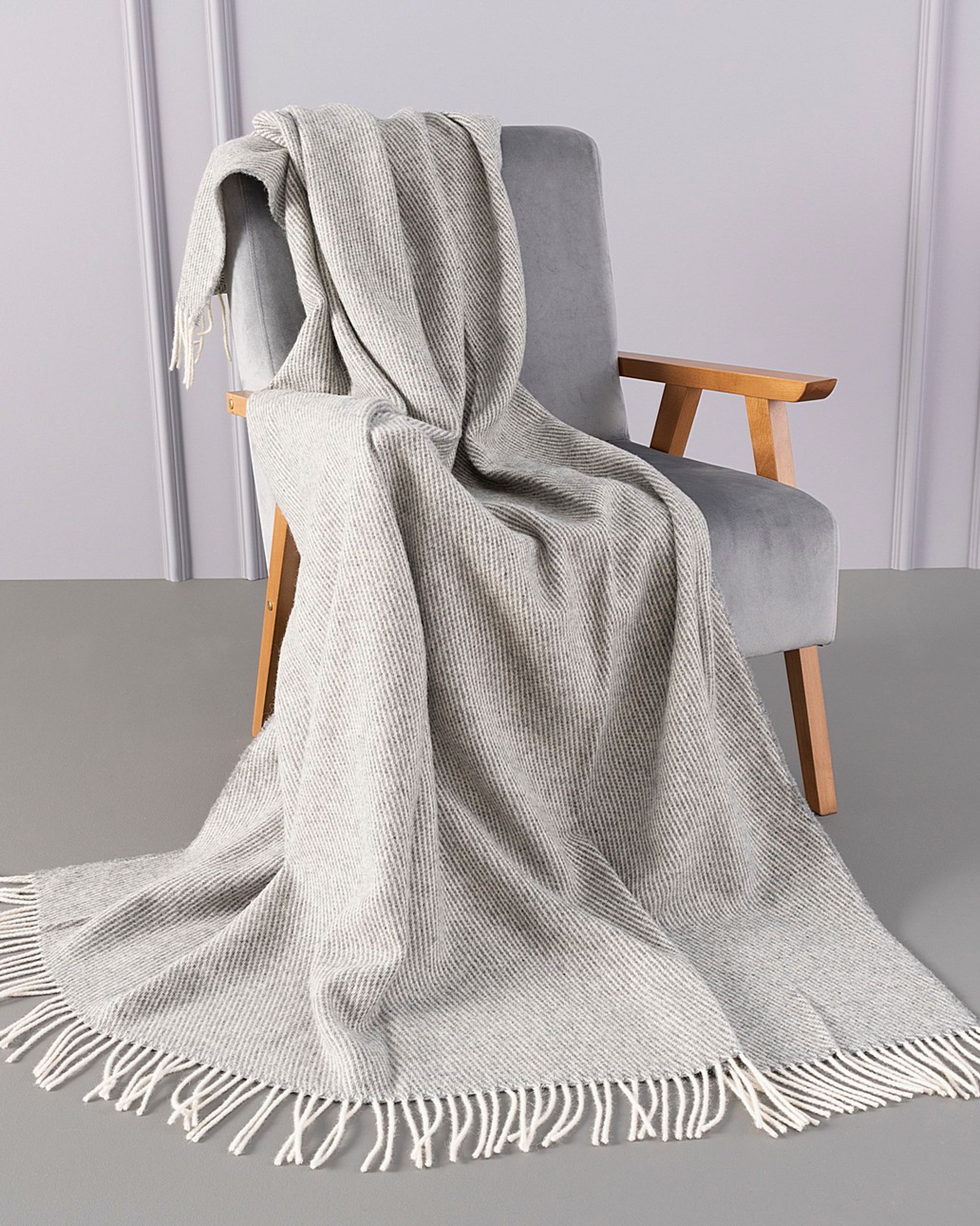 Pled Zelandia 140x200 cm dove grey (hover)
