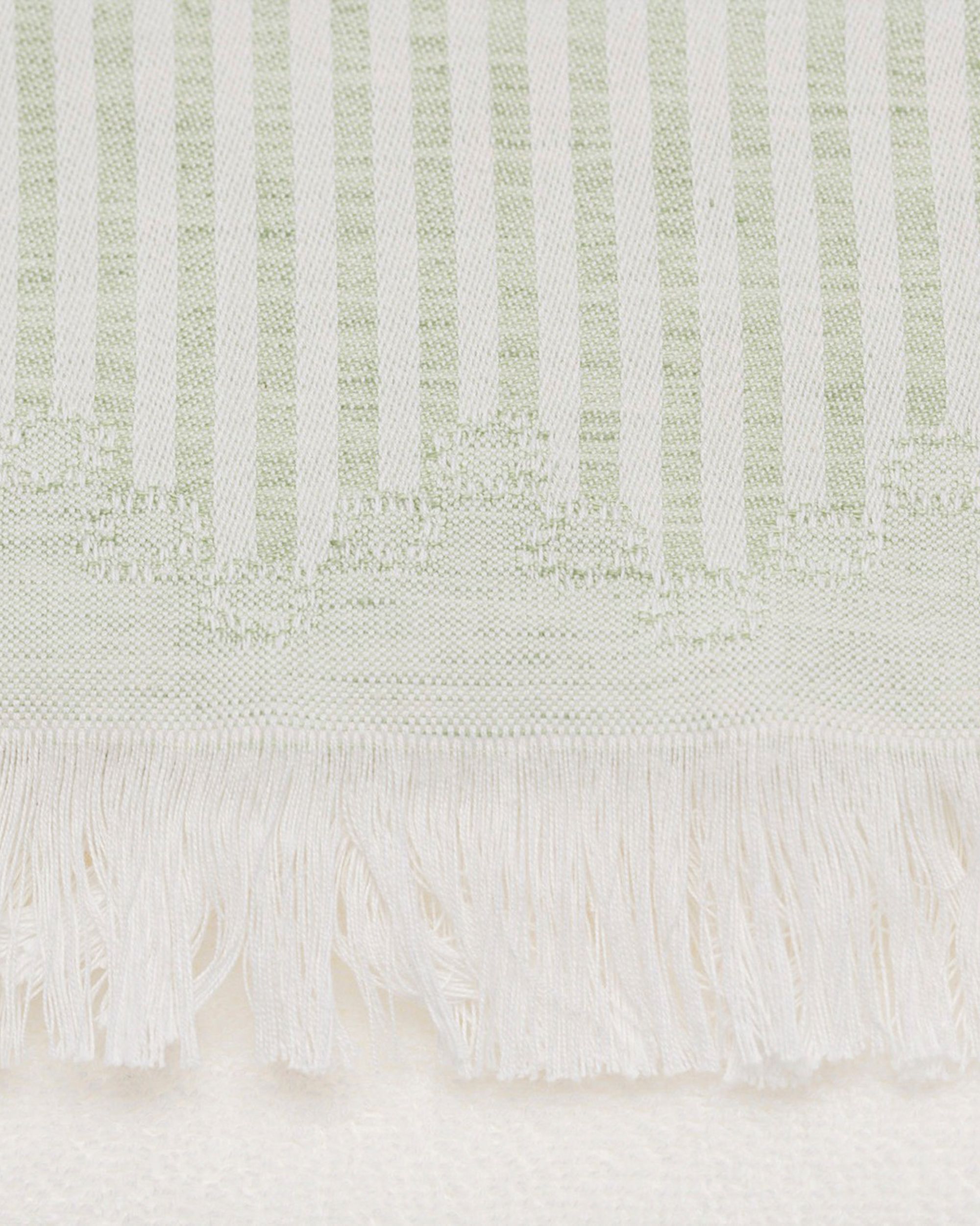 Ręcznik Trevor 50x100cm white green (hover)