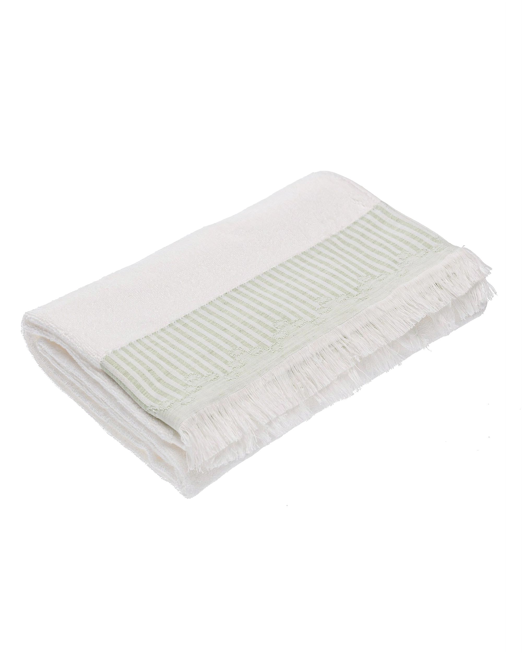 Ręcznik Trevor 70x140cm white green
